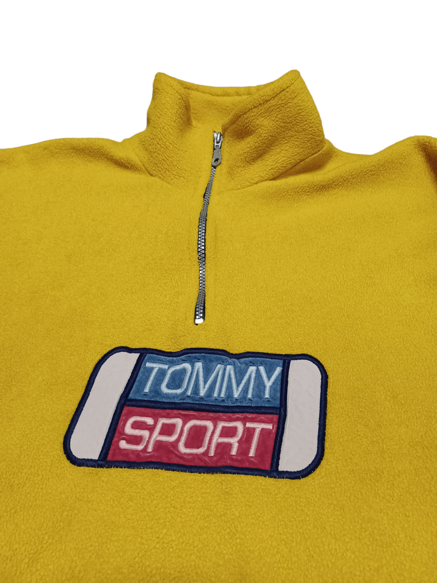 Tommy Hilfiger VINTAGE 90S TOMMY SPORT HILFIGER FLEECE 1/3 ZIP HOODIE Size US XL / EU 56 / 4 - 3 Thumbnail