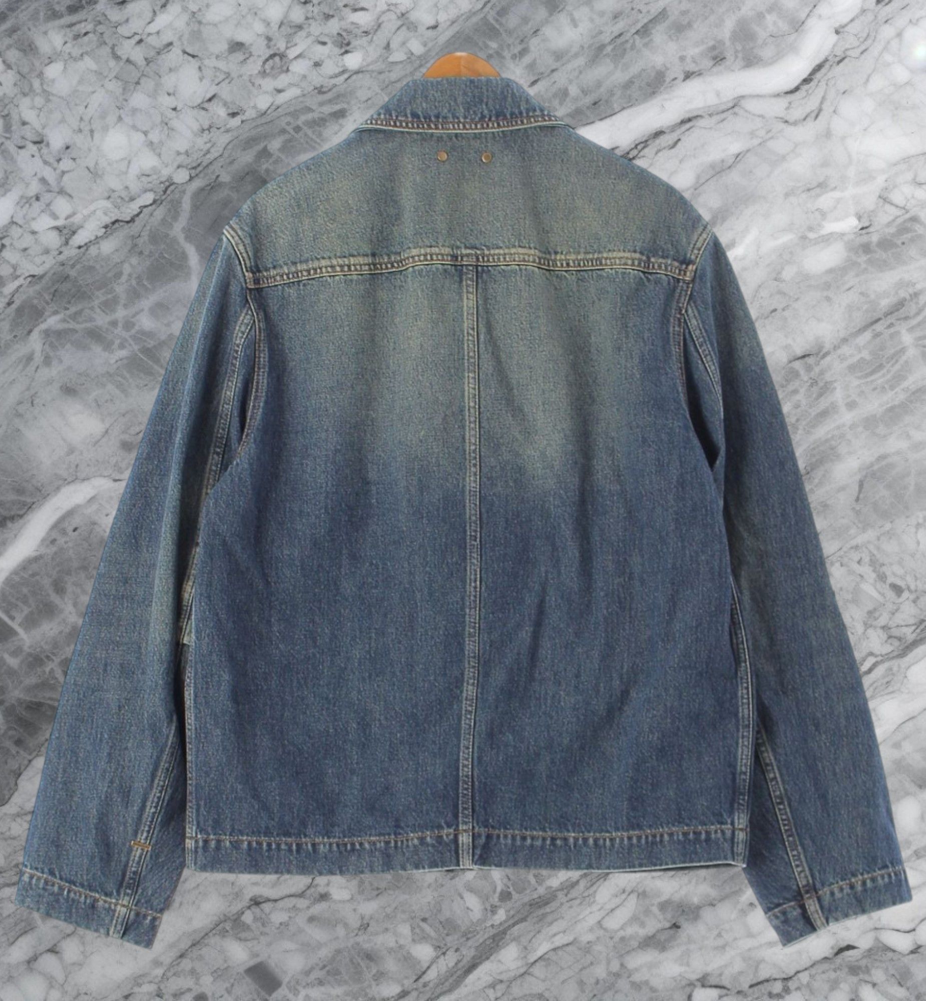 Louis Vuitton Louis Vuitton LV Carpenter Monogram Denim Jacket Size US M / EU 48-50 / 2 - 2 Thumbnail
