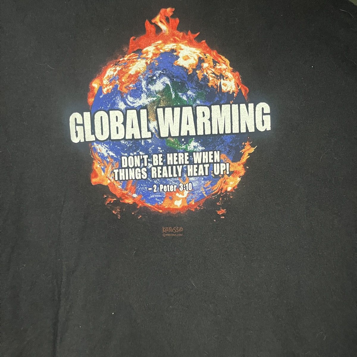 Alstyle Vintage Global Warming T Shirt size XL Size US XL / EU 56 / 4 - 2 Thumbnail