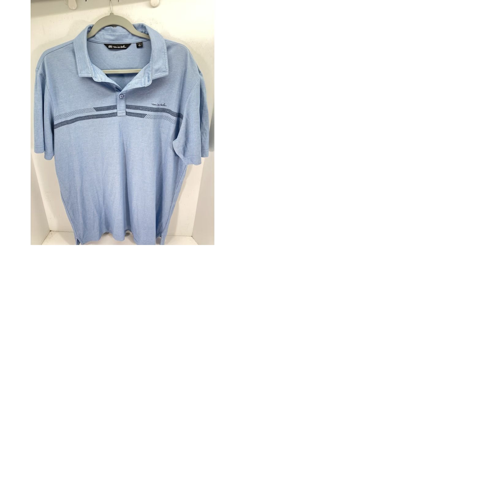 TravisMathew VINTAGE Travis Mathew Polo Golf Shirt Men Size Large Blue Pullover Short Sleeve Casual Slim Fit Size US L / EU 52-54 / 3 - 9 Thumbnail