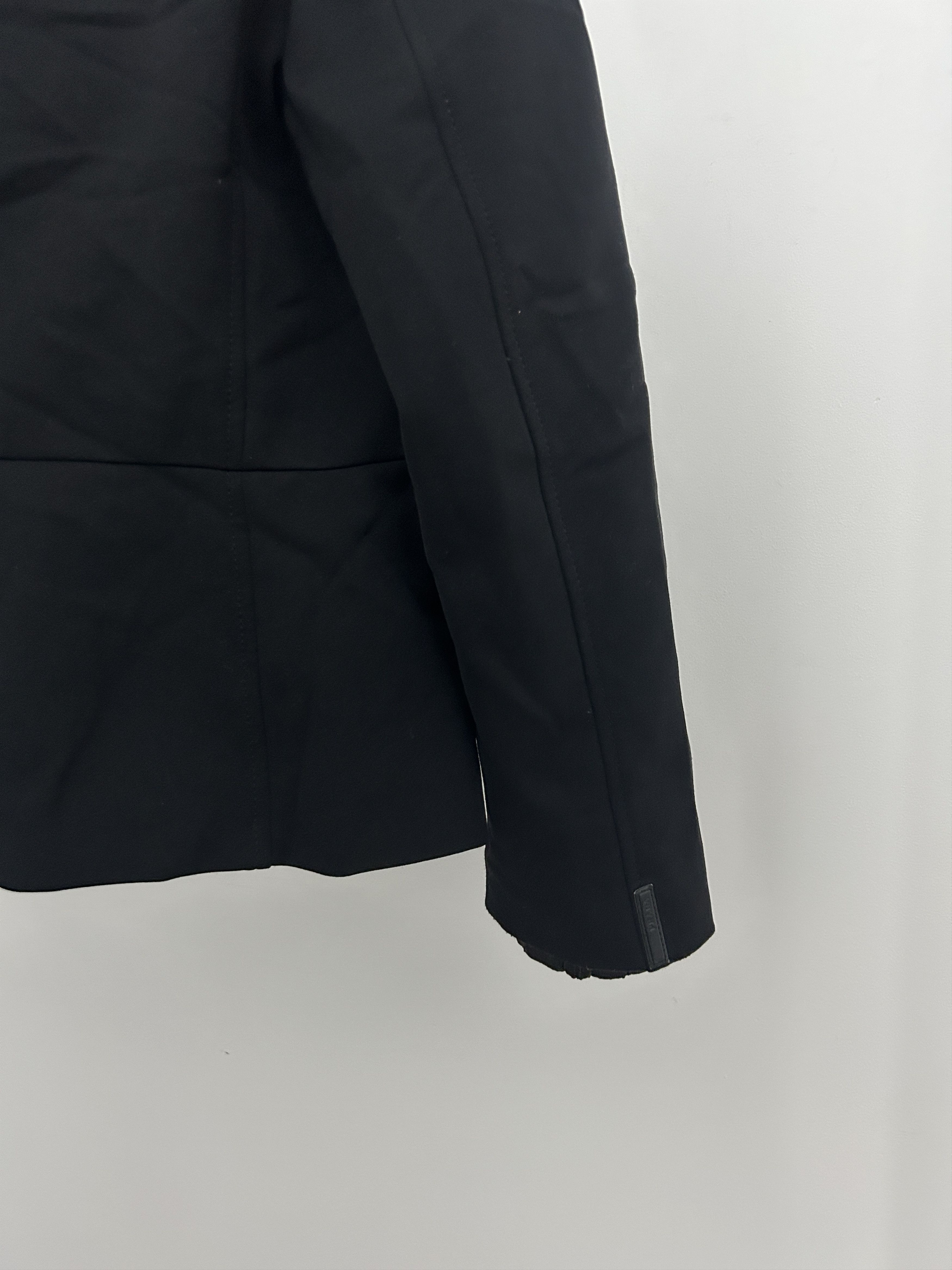 Prada Archive y2k Prada sport black tab nylon hooded light jacket Size L / US 10 / IT 46 - 12 Thumbnail
