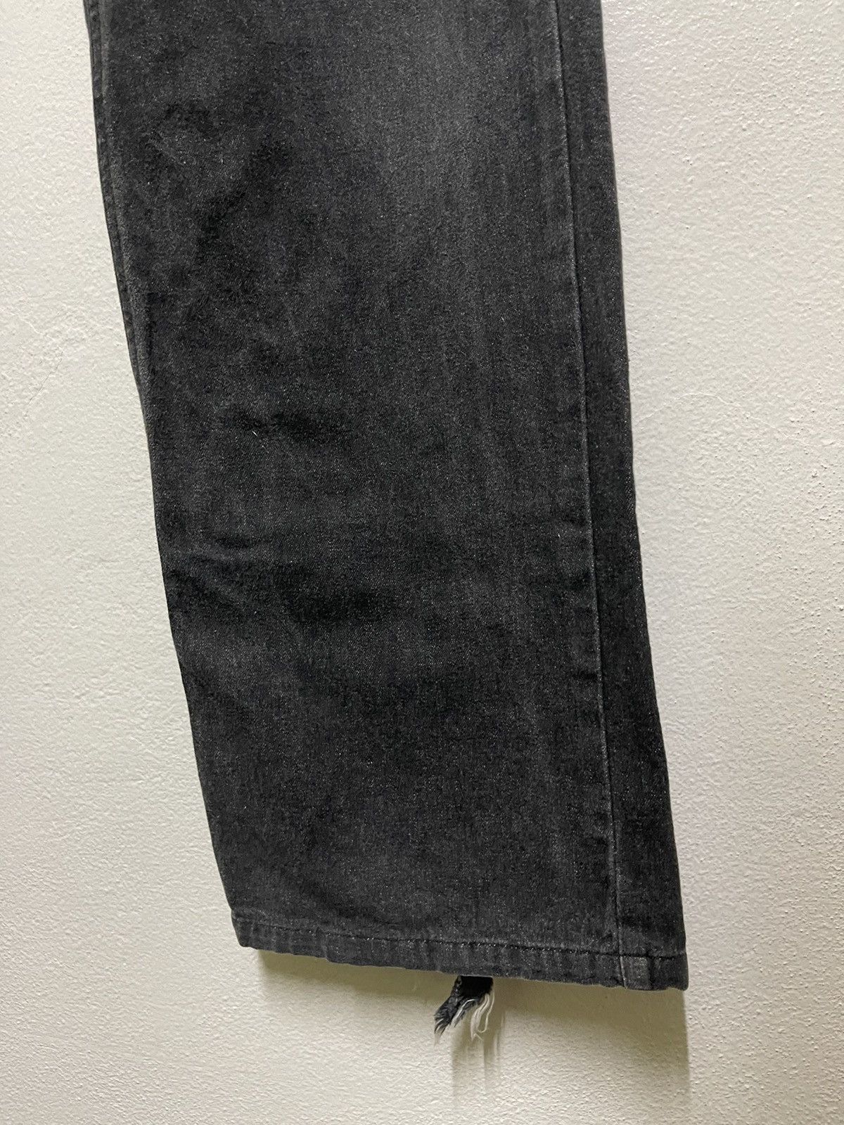 Japanese Brand Super Lovers Black Jeans Size US 31 - 7 Thumbnail