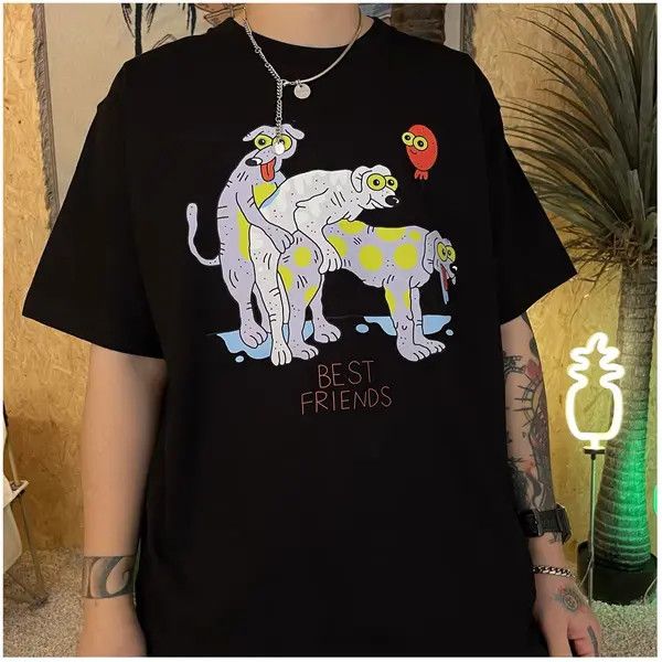 Vintage Retro punk t shirt Size US L / EU 52-54 / 3 - 6 Thumbnail