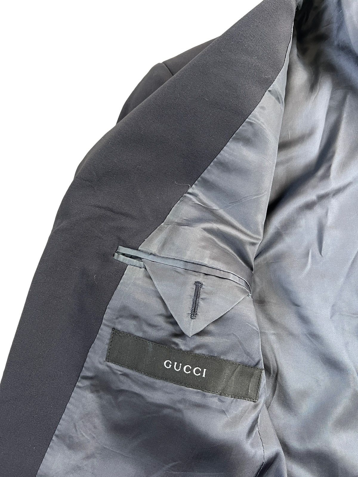 Gucci Gucci Navy Blazer Size 46R - 9 Thumbnail