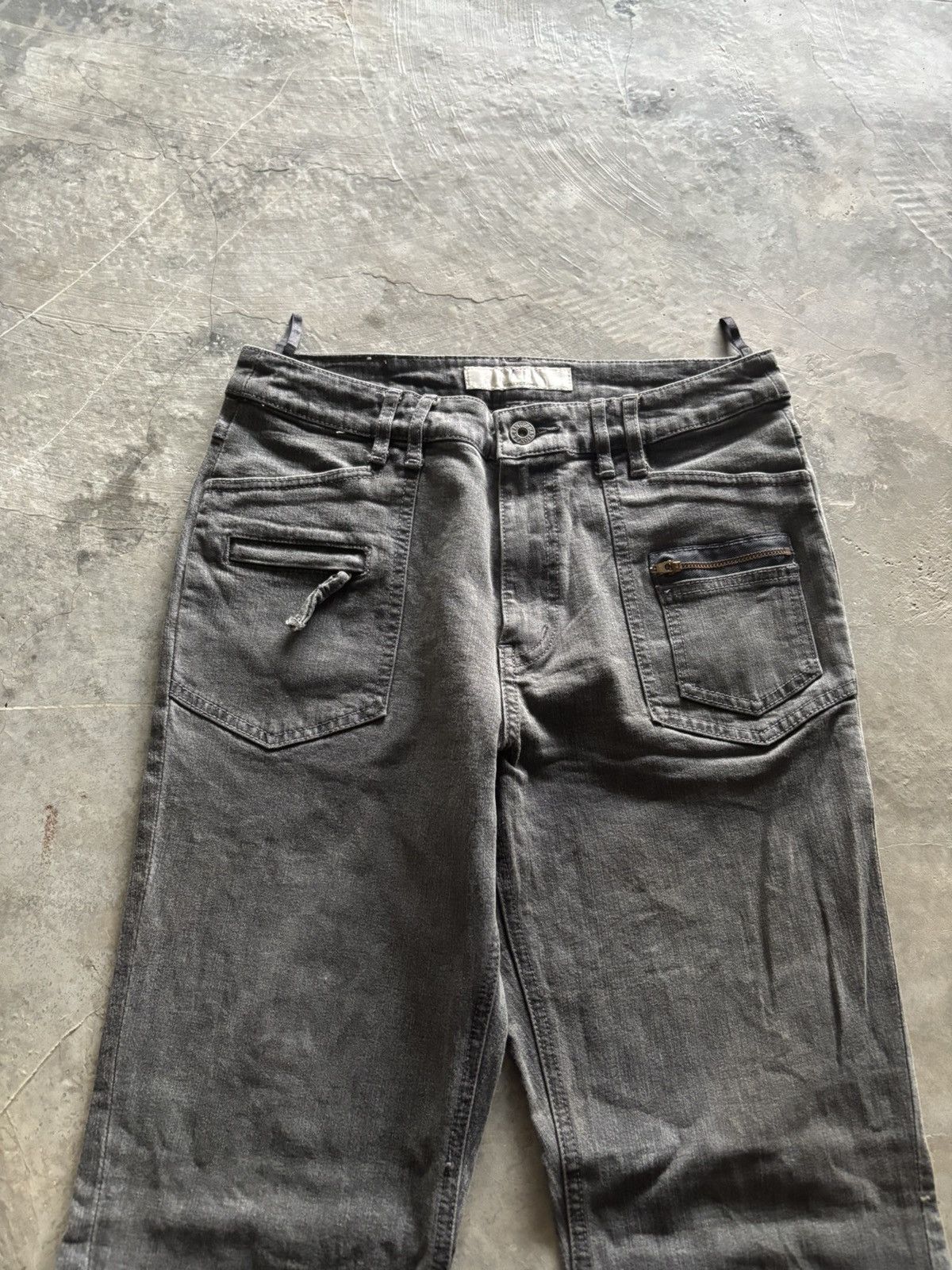 Hysteric Glamour FLARE TWIST ai collection japanese denim Size US 29 - 2 Thumbnail