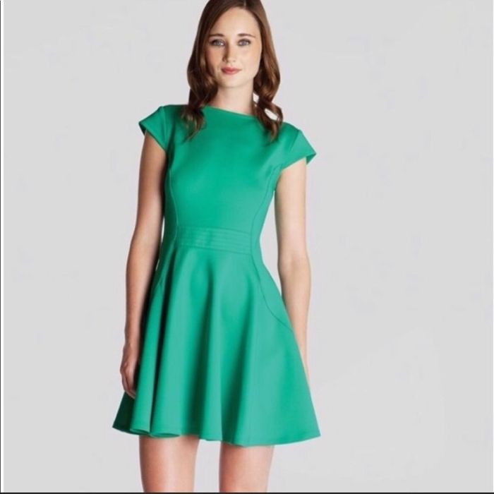 Ted baker outlet lime green dress