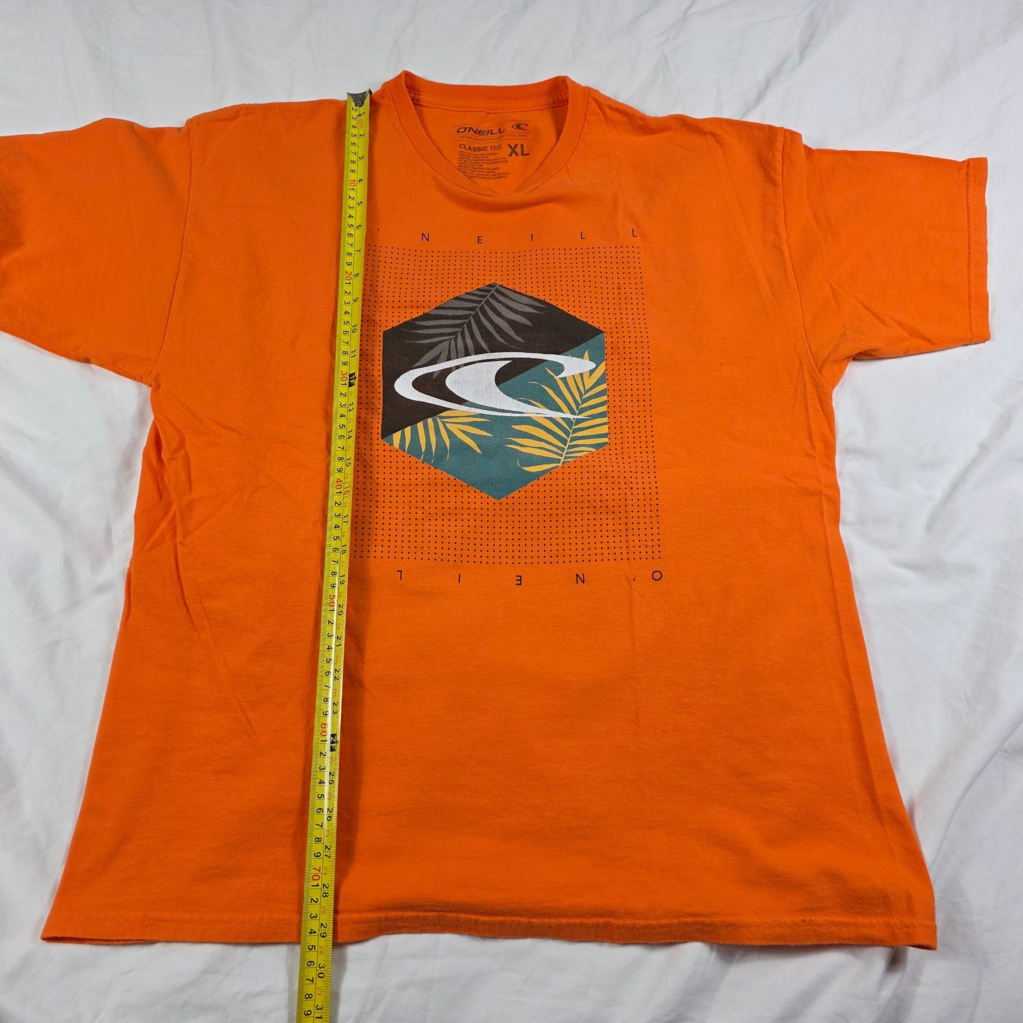 O'Neill O'Neill Passtime Mens Size XL Orange Shirt Short Sleeve Casu Size US XL / EU 56 / 4 - 7 Thumbnail