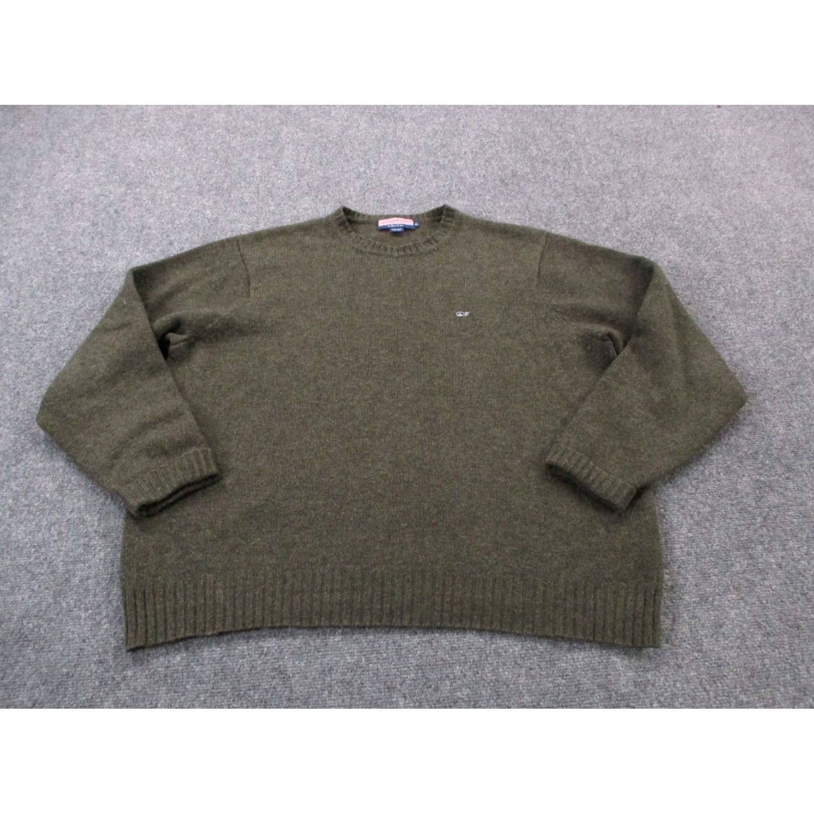 Vineyard Vines Vineyard Vines Sweater Mens XL Olive Green Wool Pullover Casual Basic Men Wool Pullover Olive Green Vineyard Vines Shirt? Size US XL / EU 56 / 4 - 2 Thumbnail