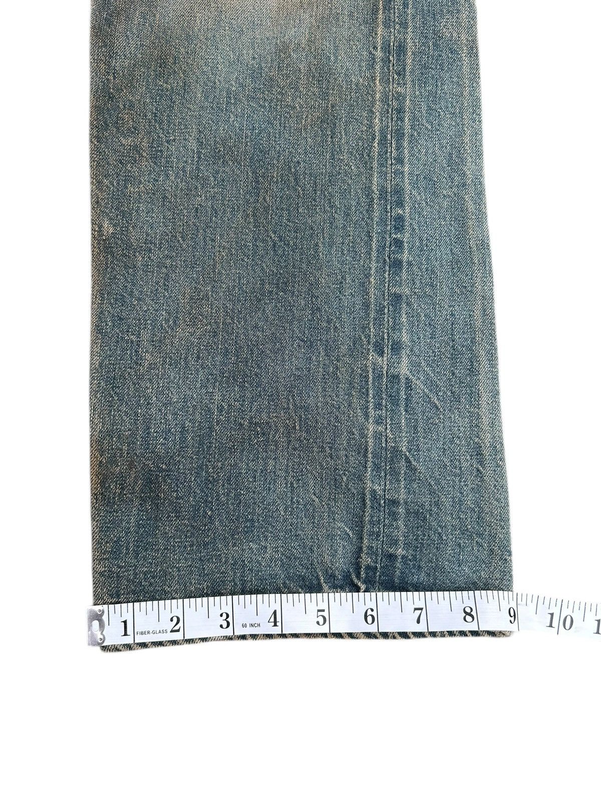Kapital Vintage The Blue of an Selvedge Distressed Rusty Denim Jeans Size US 32 / EU 48 - 21 Thumbnail