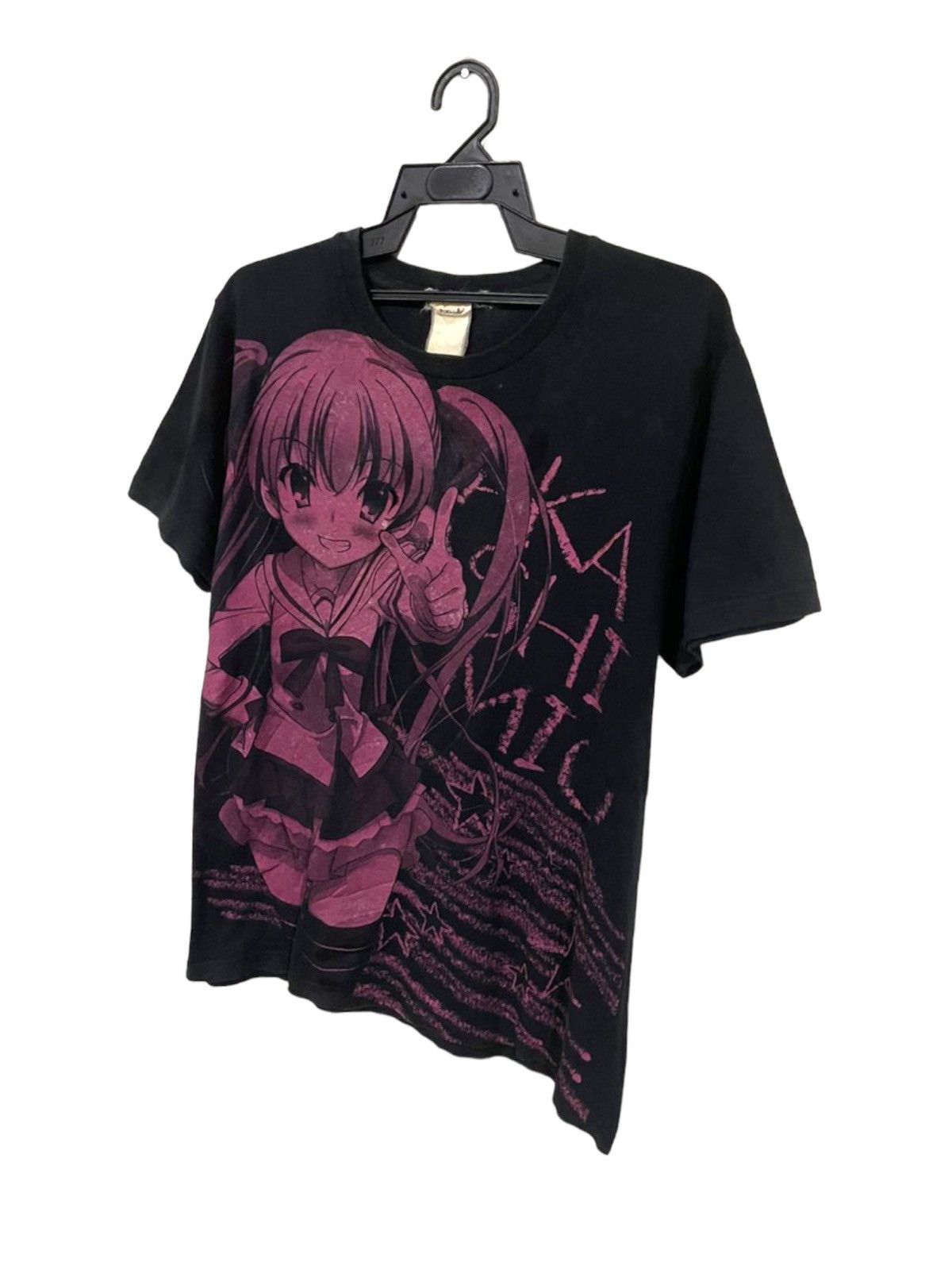 Anime × Japanese Brand VTG Takanashi Miu Papa no lu Koto' Kikinasai! Distressed Tee Size US M / EU 48-50 / 2 - 3 Thumbnail