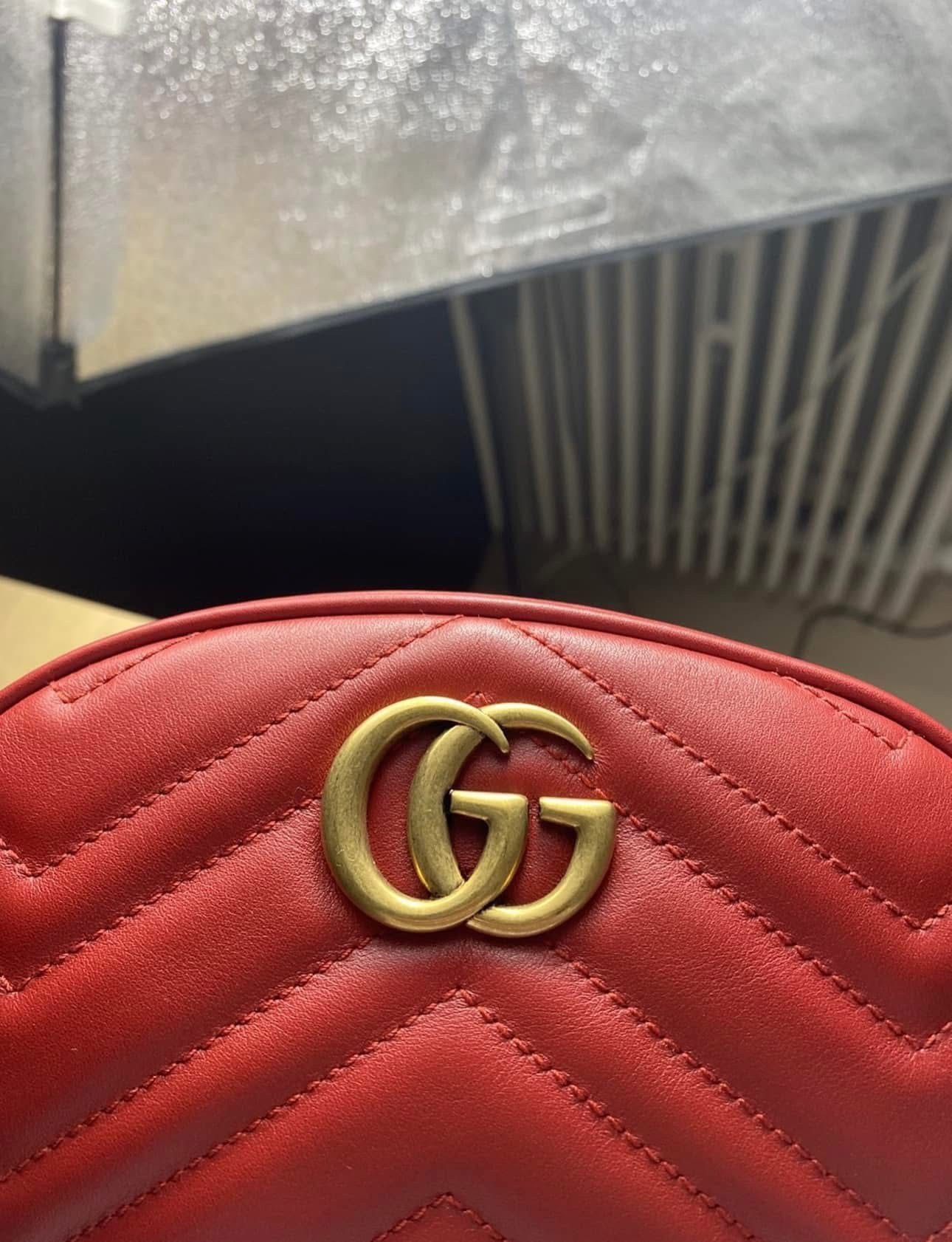 Gucci Gucci GG Marmont Matelassé Belt Bag Size ONE SIZE - 14 Thumbnail