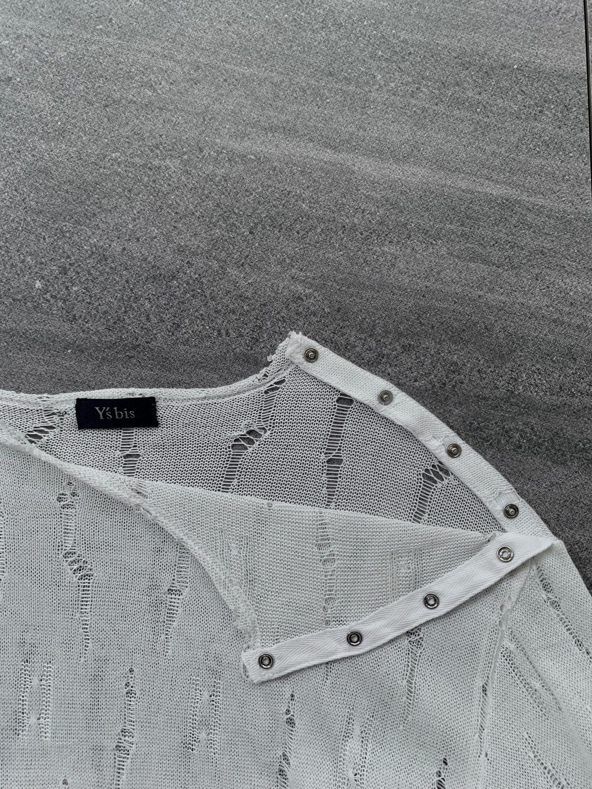 Yohji Yamamoto FREE TAX! Distressed Knitted Sweater Size US M / EU 48-50 / 2 - 5 Thumbnail