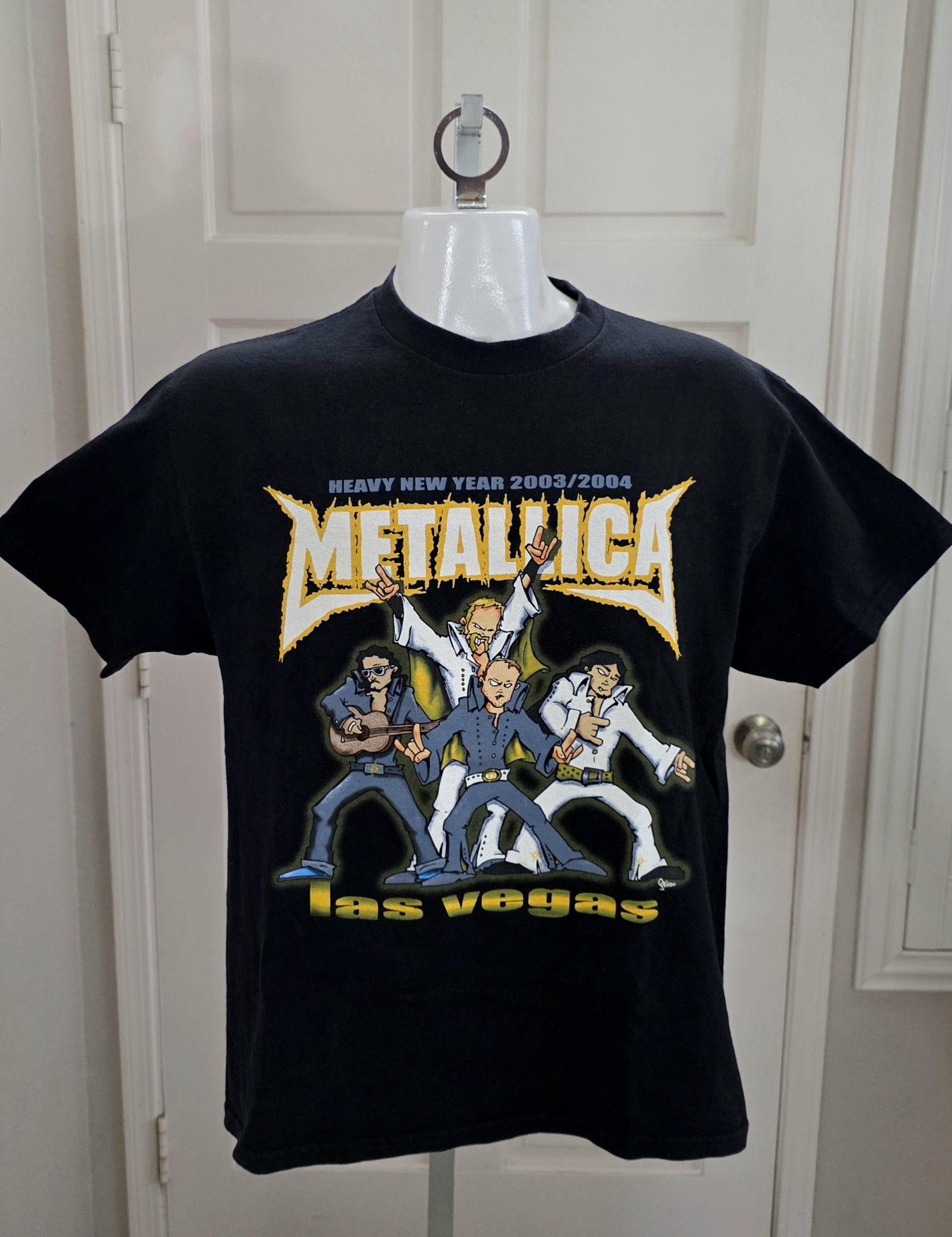 Metallica Metallica Large 2003 Heavy Metal New Year Las Vegas Joint Size US L / EU 52-54 / 3 - 1 Thumbnail