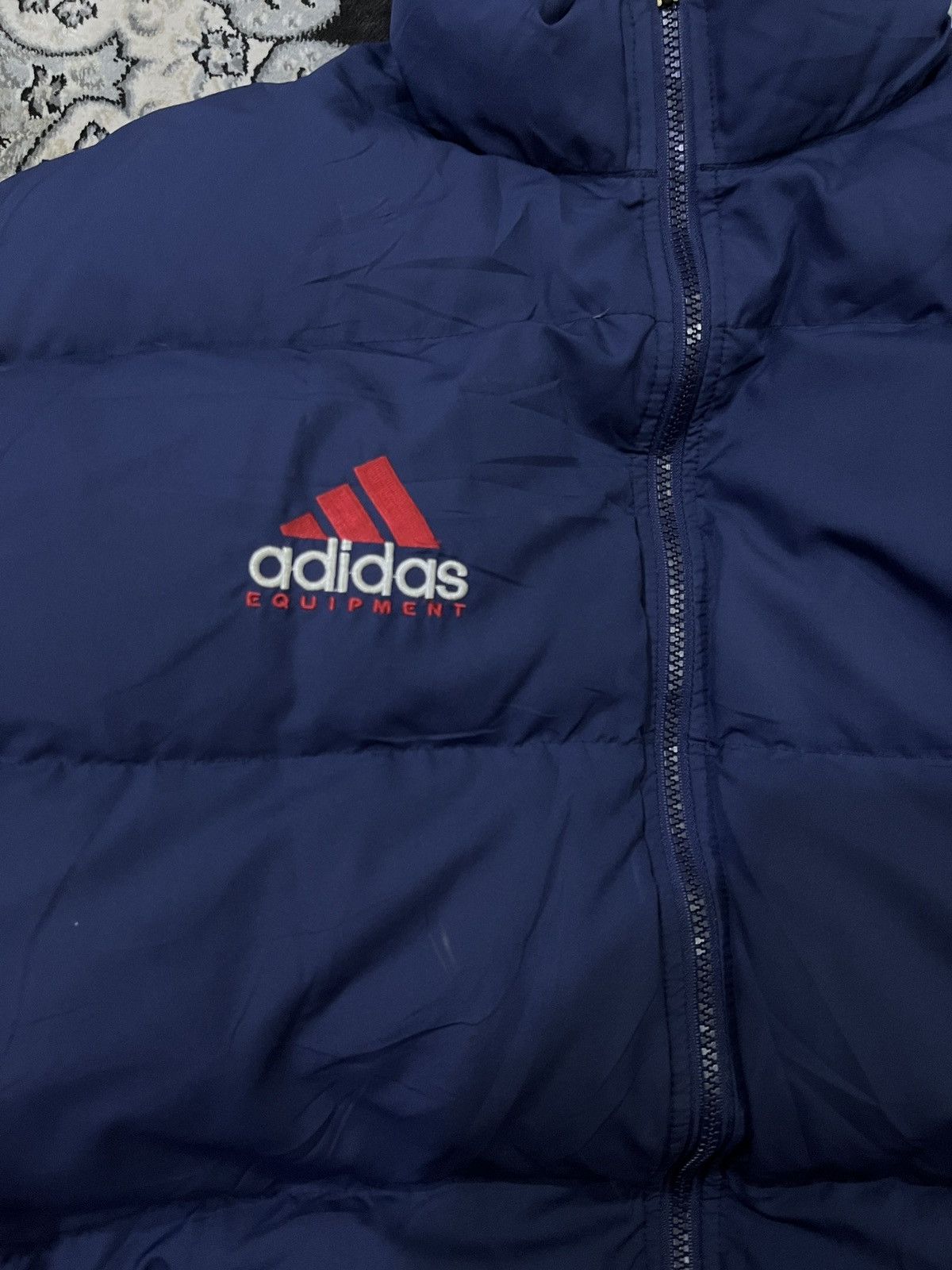 Vintage Adidas Equipment Puffer Down Jacket