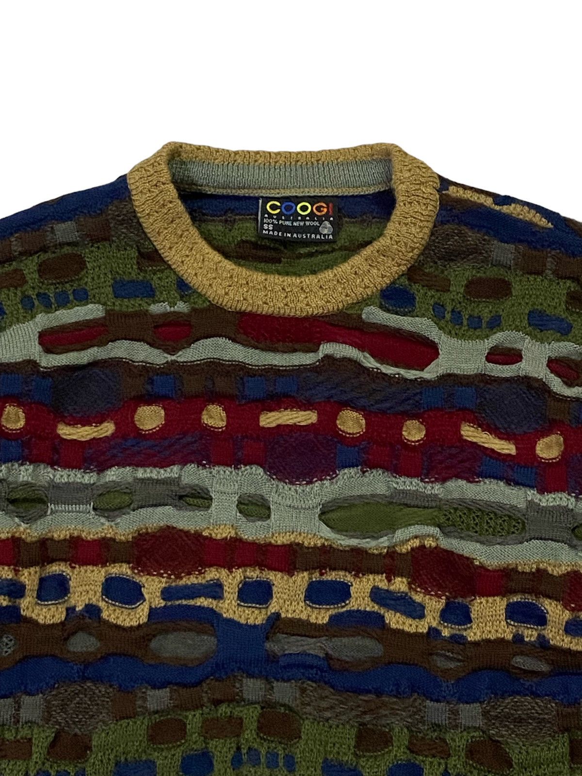 Coogi Vintage Googi 3D Knit Crewneck Sweater Size US S / EU 44-46 / 1 - 13 Thumbnail