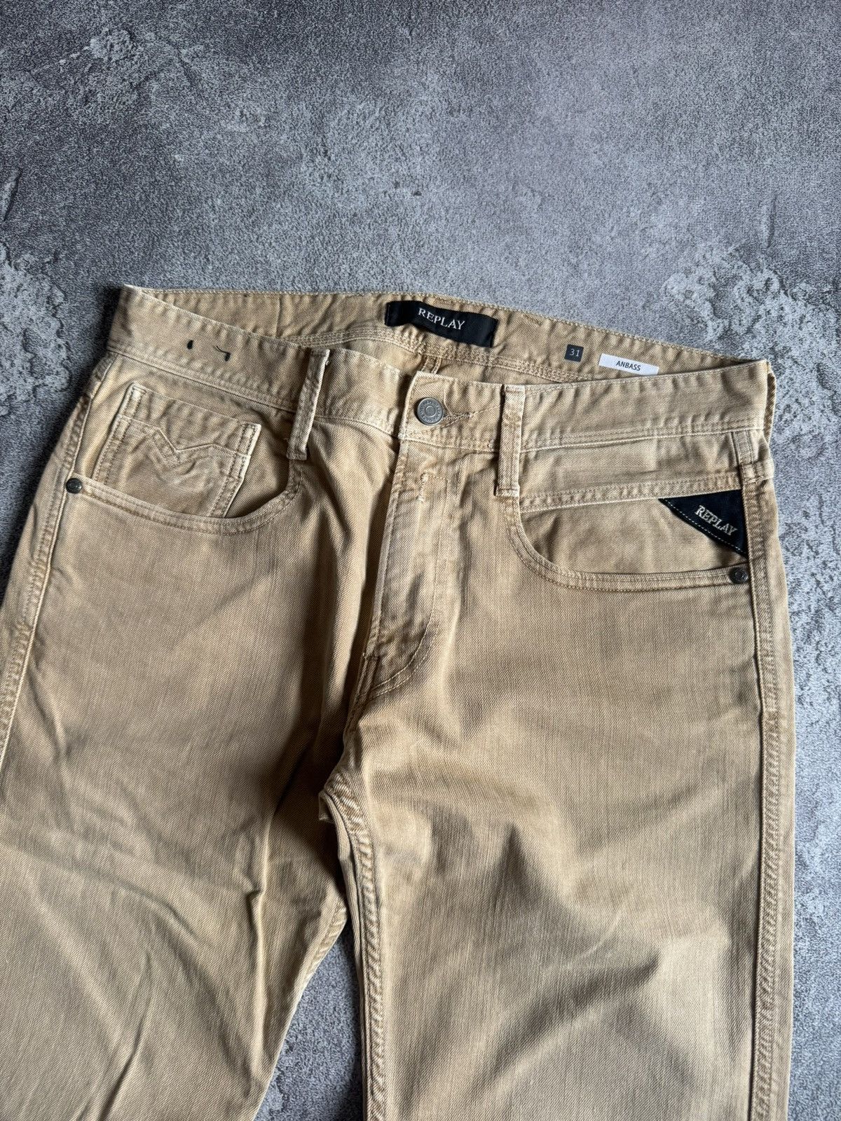 Replay Replay 31/30 Anbass denim pants jeans trousers 👖 casual Y2K Size US 31 - 9 Thumbnail