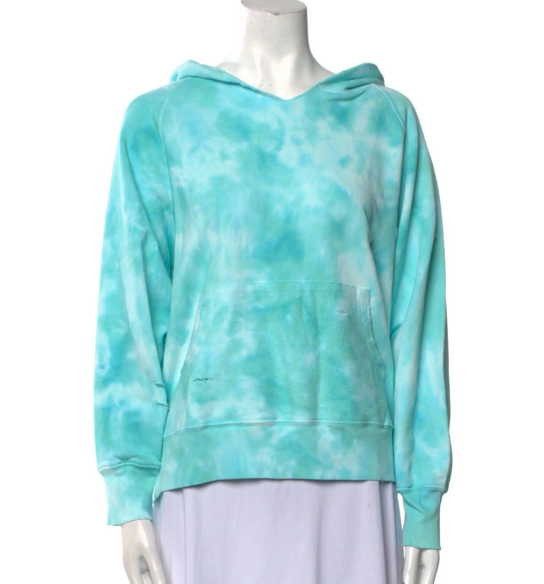 LoveShackFancy Addison Cabana Teal Cotton Tie Die New With Tags Size ONE SIZE - 2 Thumbnail