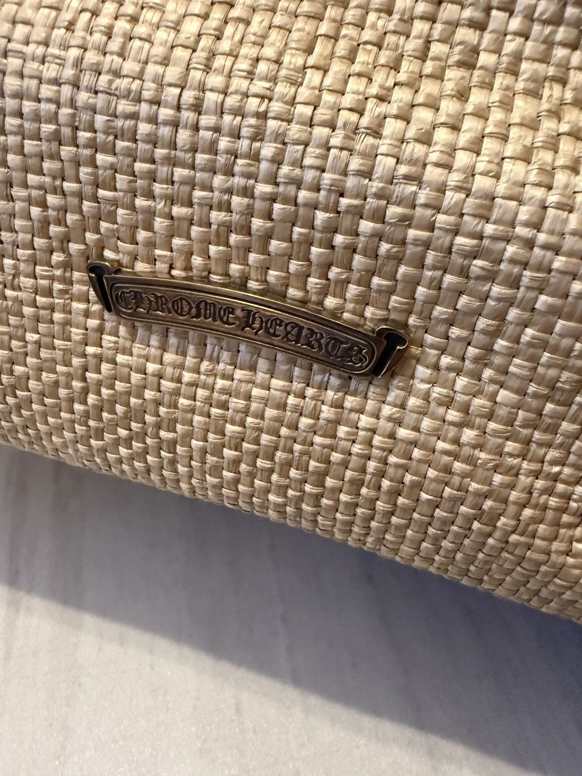 Chrome Hearts Chrome Hearts Cross Straw Beach Bag Size ONE SIZE - 5 Thumbnail