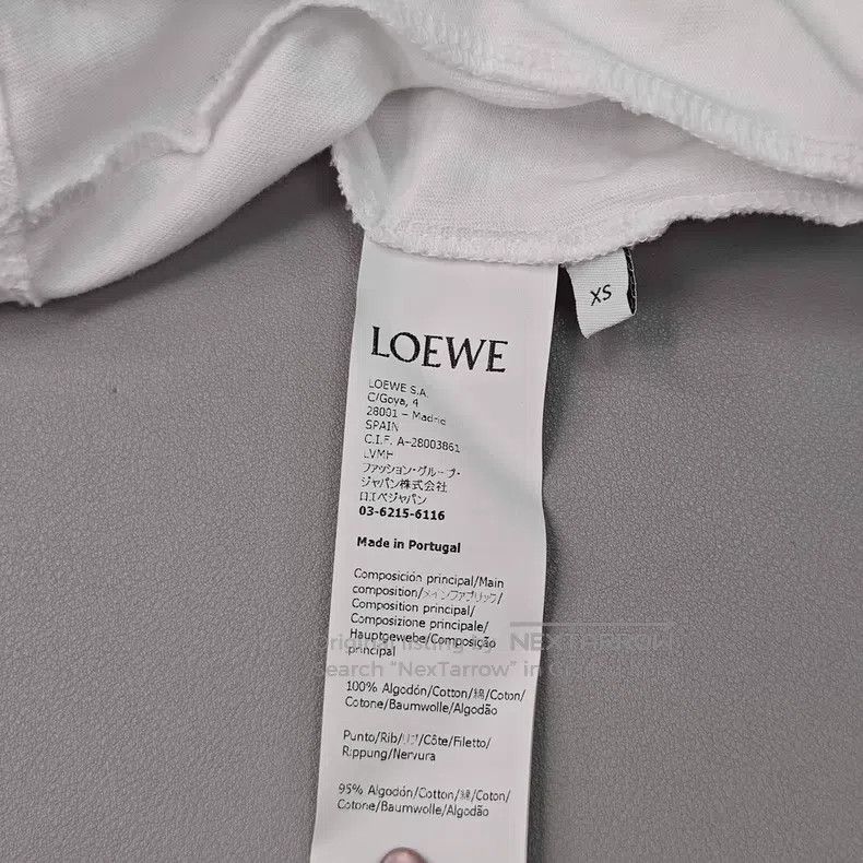 Loewe Loewe White Classic Embroidered Logo Moomin Pattern Short Size XS / US 0-2 / IT 36-38 - 6 Thumbnail
