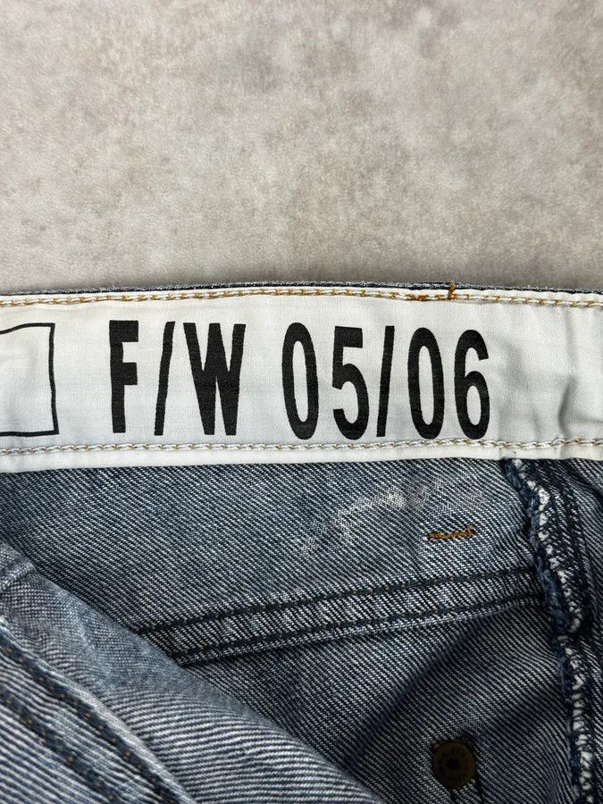 Dolce & Gabbana FW06 Dolce & Gabbana Blue Flat Pockets Jeans Size US 33 - 13 Thumbnail