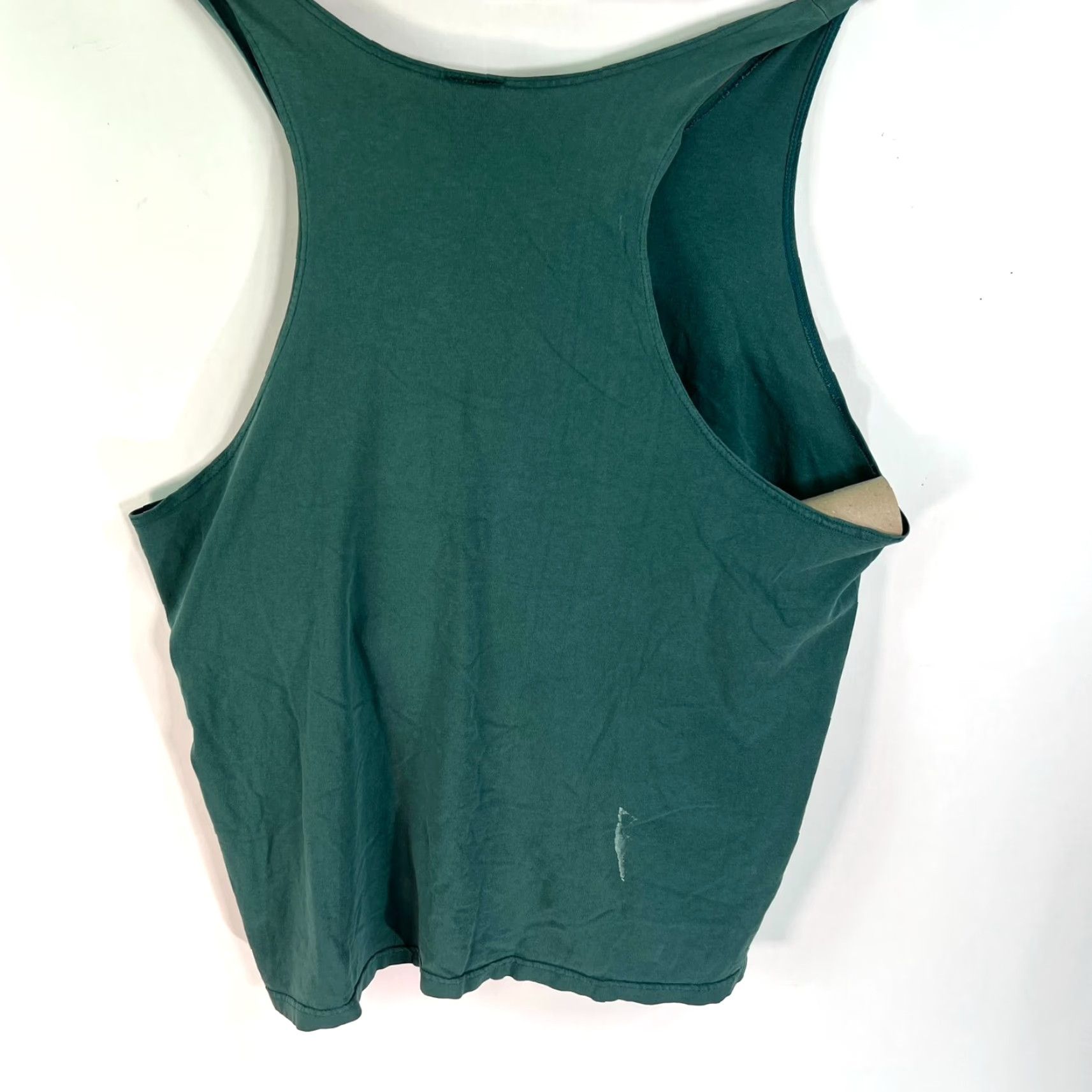 Vintage VINTAGE Looney Tunes Taz Tank Top Men Size L Green 90s Cartoon Looney Toons Animal Graphic Size US L / EU 52-54 / 3 - 6 Thumbnail