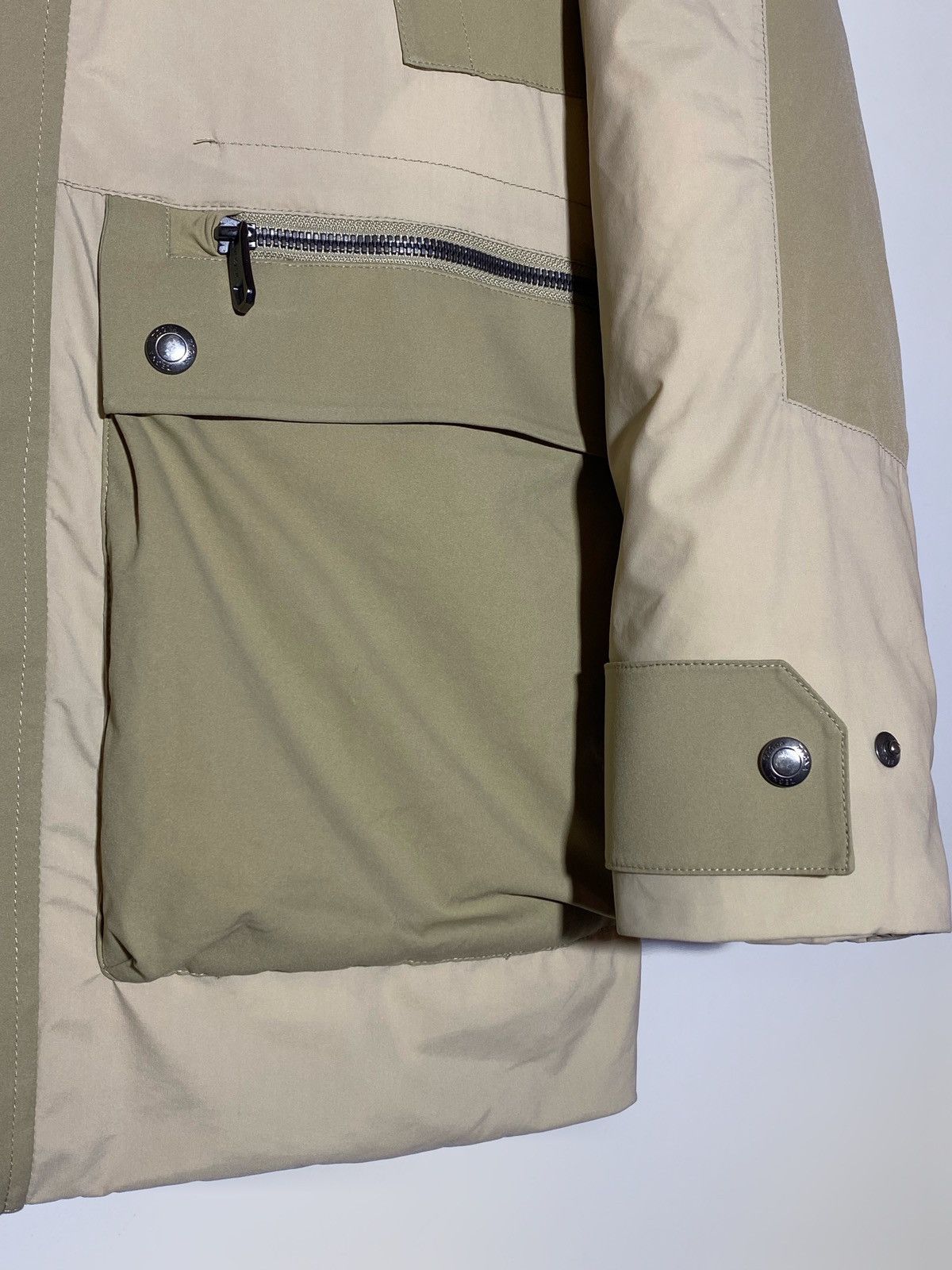 Ermenegildo Zegna Ermenegildo Zegna Men’s Down Puffer Parka Hooded Jacket Size US S / EU 44-46 / 1 - 8 Thumbnail