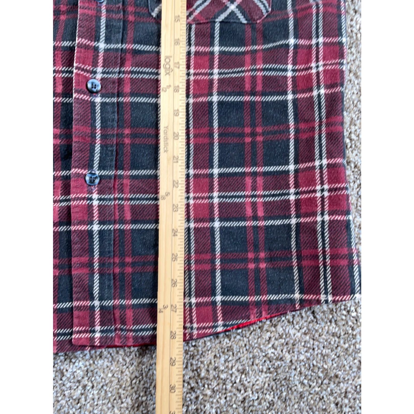 Vintage VTG Fieldmaster Quilted Lined Flannel Shirt Adult Medium Red Black Plaid 80s Size US M / EU 48-50 / 2 - 7 Thumbnail