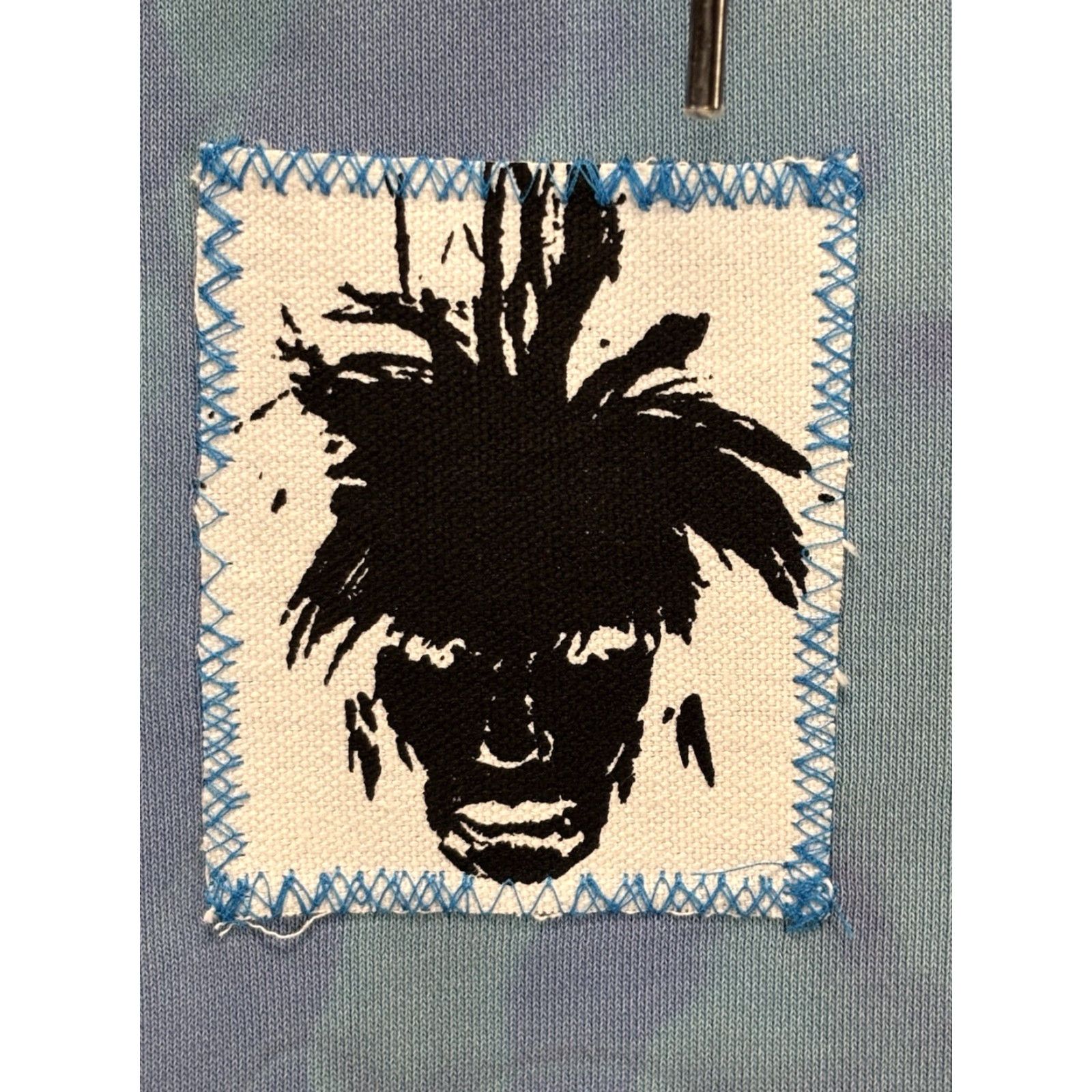 Vintage Sukoya Hoodie J. Crew Reverse Weave Men M Blue Dyed Patchwork Asian Custom Pullover Reversible Tie Dye Streetwear Shirt? Size US M / EU 48-50 / 2 - 3 Thumbnail