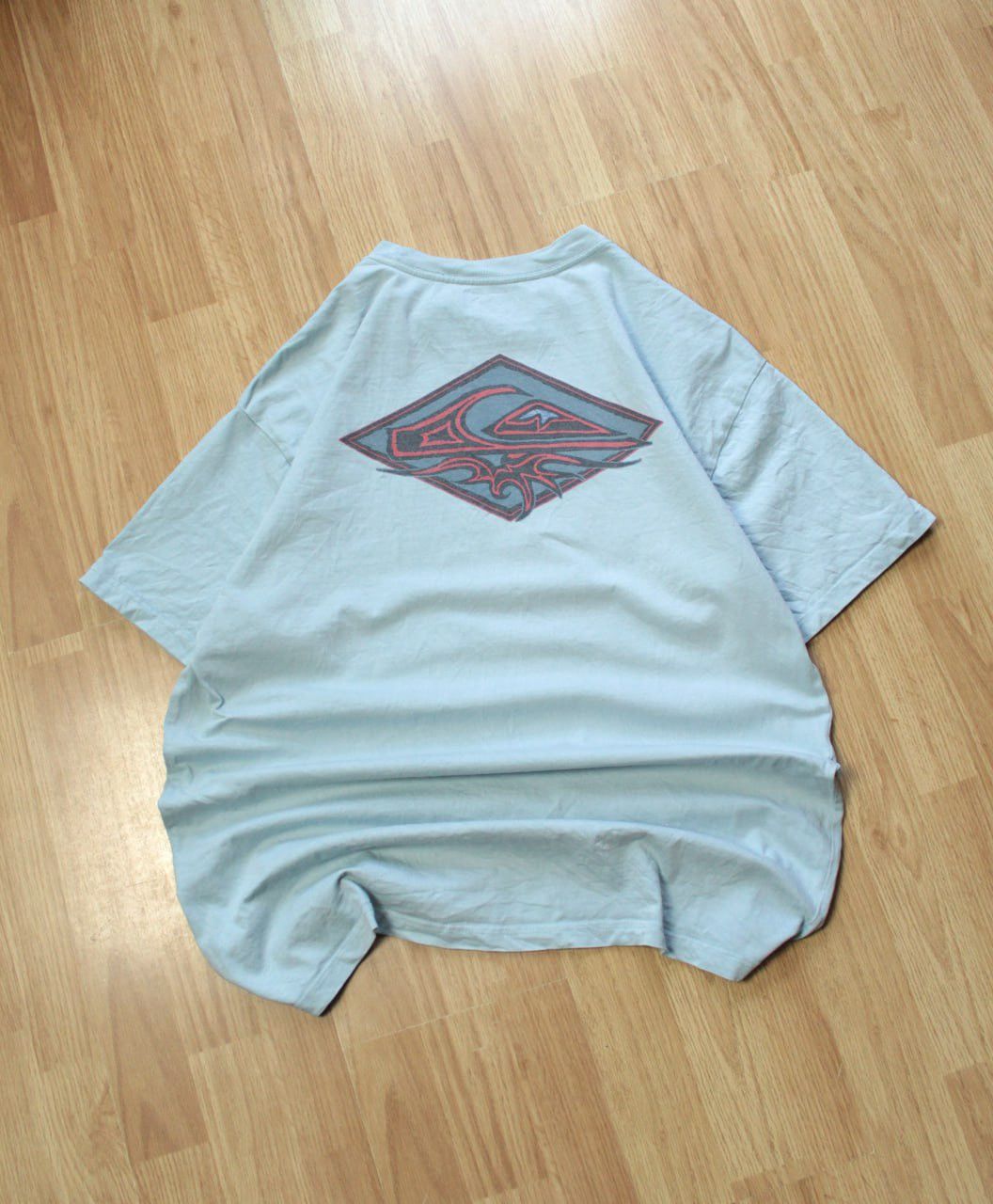Quiksilver 🔥 Quiksilver Oversized Fit Big Logo Surf Beach T Shirt Tee Size US L / EU 52-54 / 3 - 2 Thumbnail