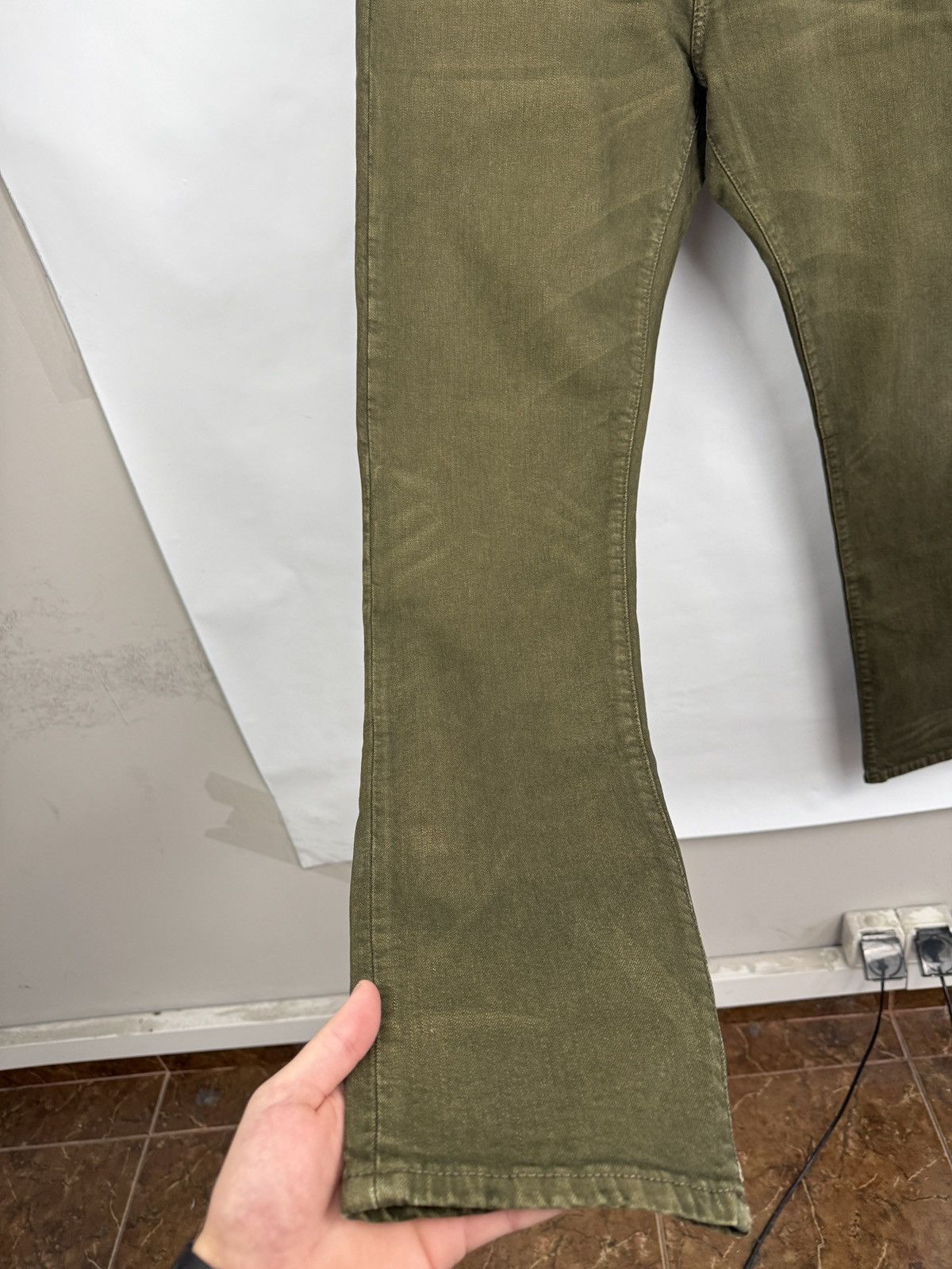 Denim & Supply Ralph Lauren 🇺🇸 Vintage Ralph Lauren Sullivan Slim Jeans Olive USA Style Size US 34 / EU 50 - 17 Thumbnail