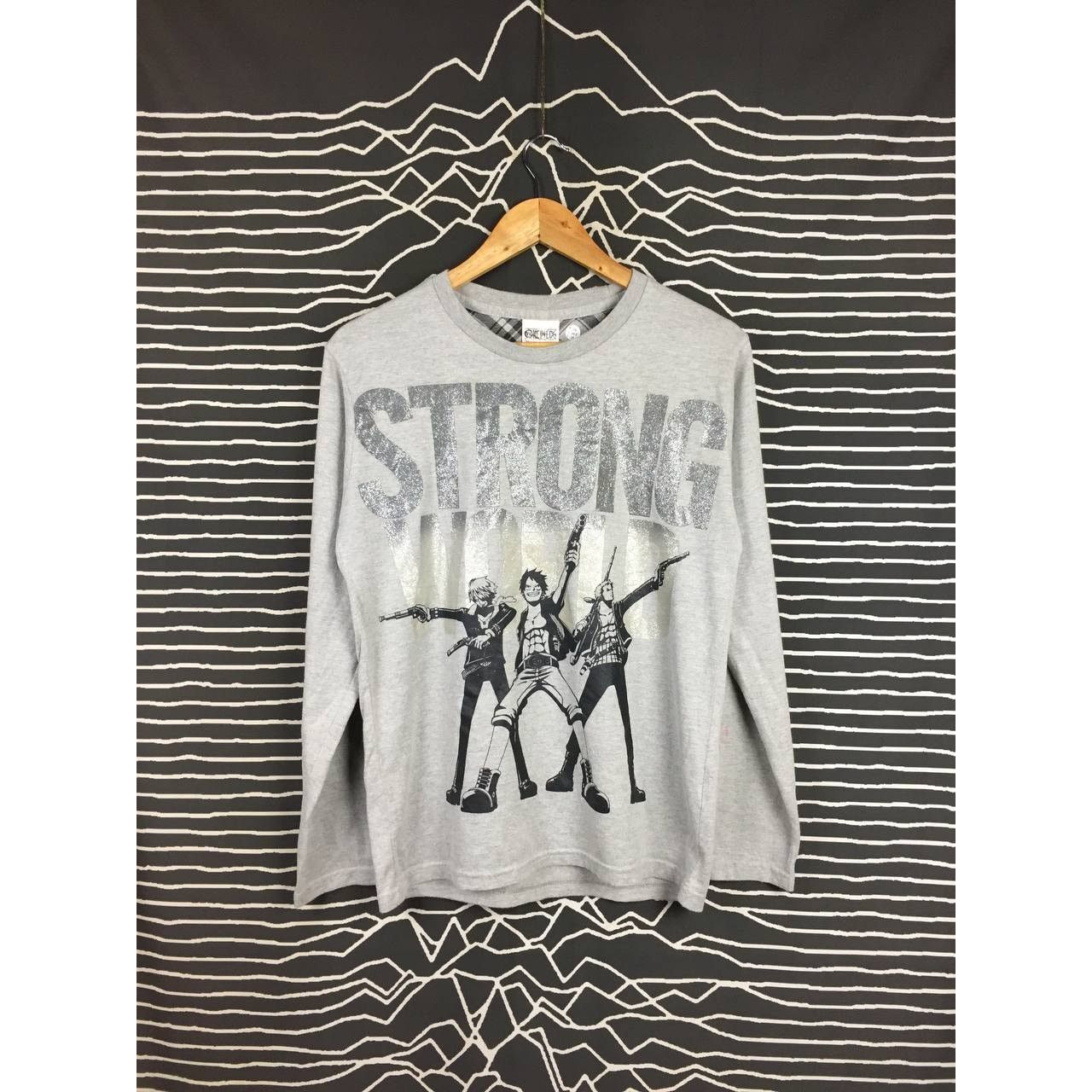 Anime × One Piece One Piece Strong World Luffy Zoro Sanji Anime Manga Tee Size US M / EU 48-50 / 2 - 2 Thumbnail