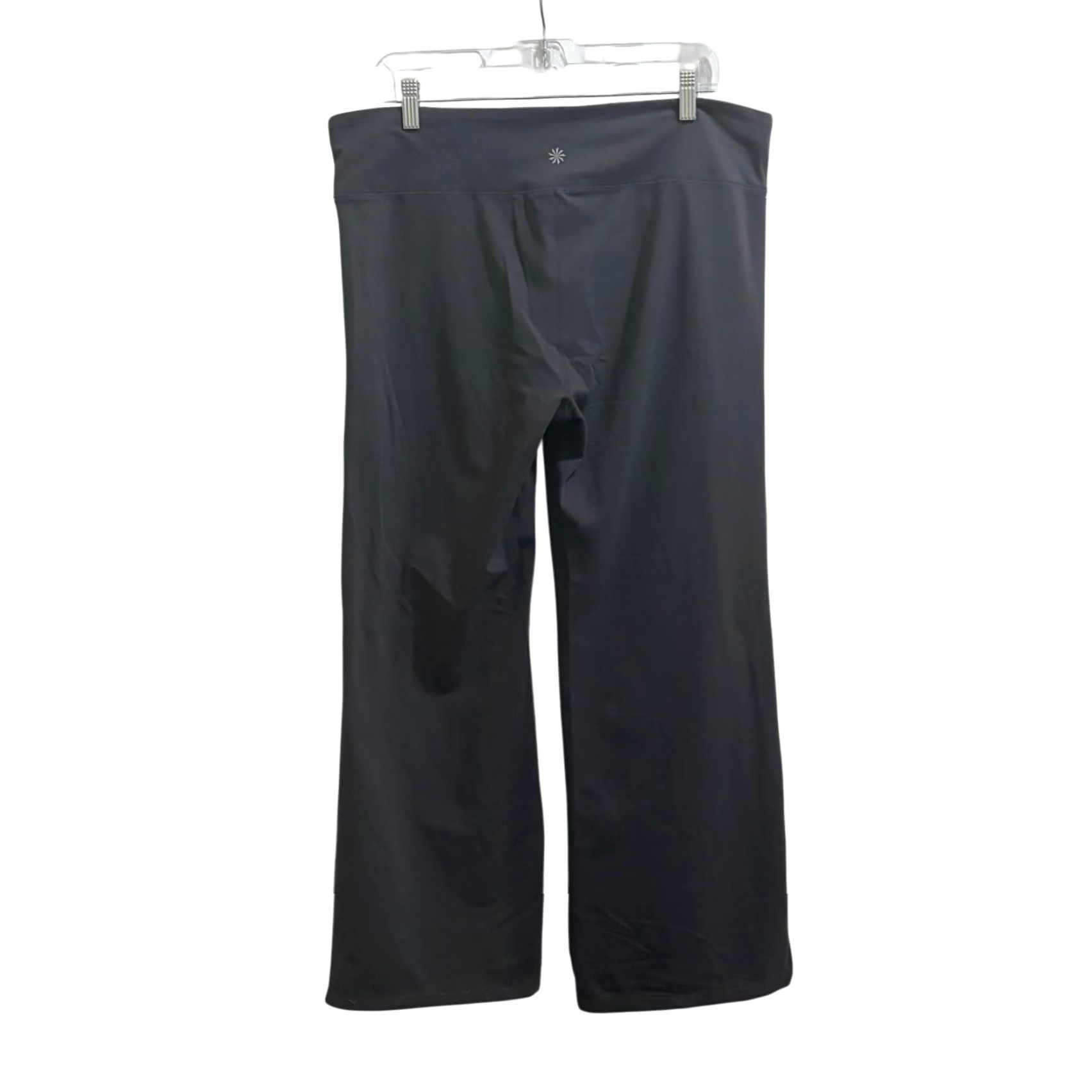 Athleta Athleta Womens 1X Gray Wide Leg Stretch Wicking Yoga Pants Size 40" / US 18 - 2 Thumbnail