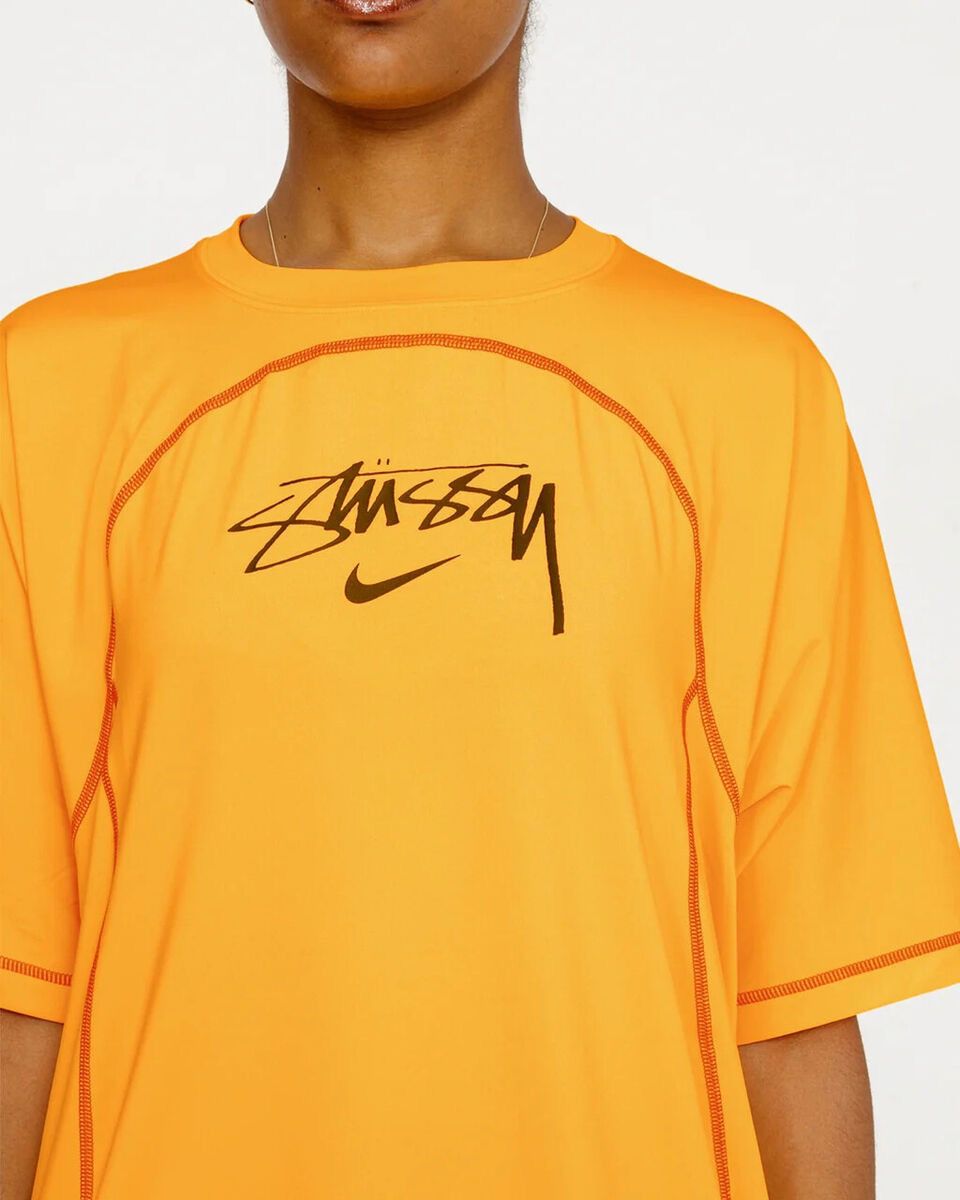 【ナイキ X ステューシー】Nike x Stussy UV Crew Sundial 人気 Nike X Stussy UV Crew Top Sundial Orange (FZ5756717) - Size