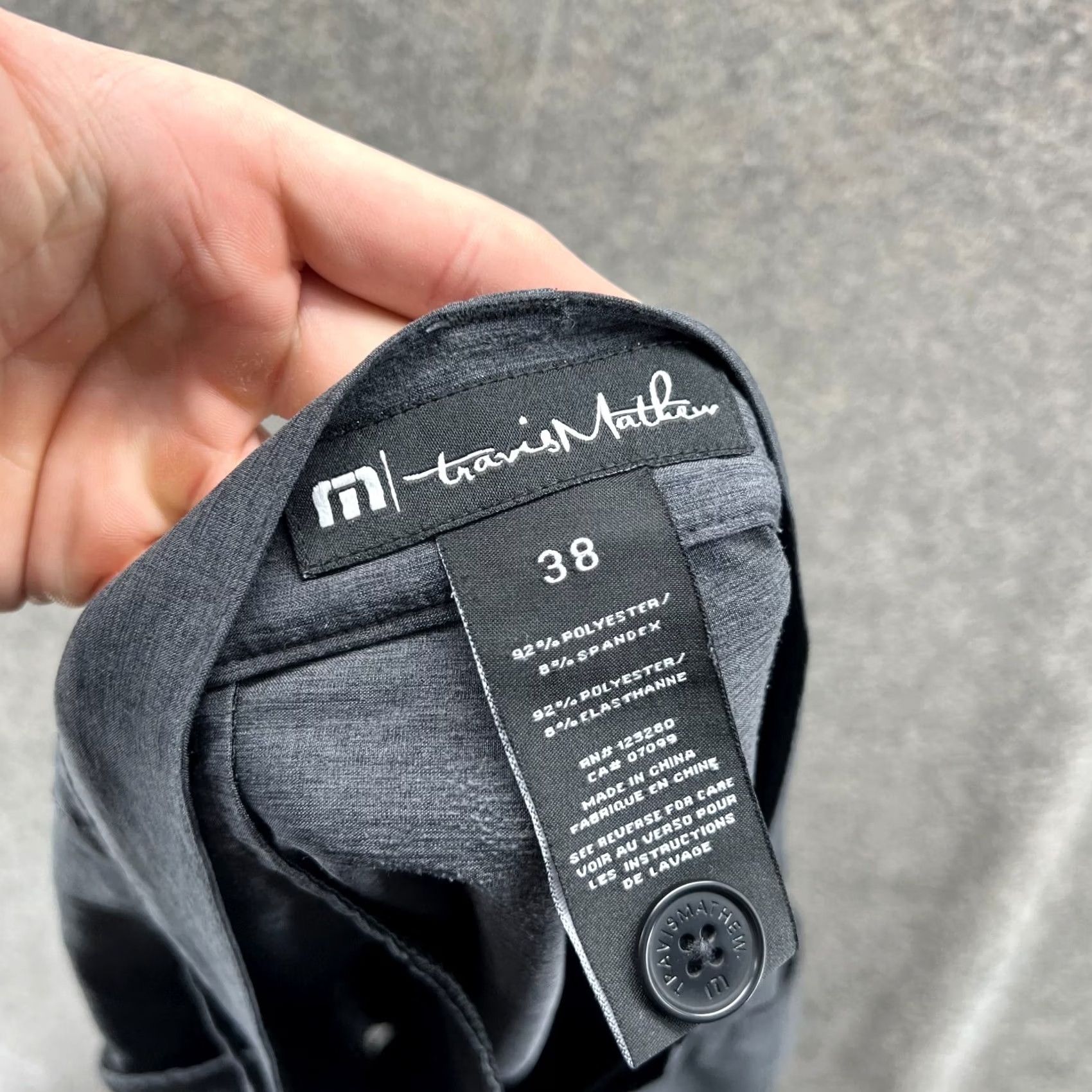 TravisMathew Travis Mathew Shorts Mens 38 Black Chino Flat Front Casual Travel Golf Golfer Boys Womens? Size US 38 / EU 54 - 4 Thumbnail