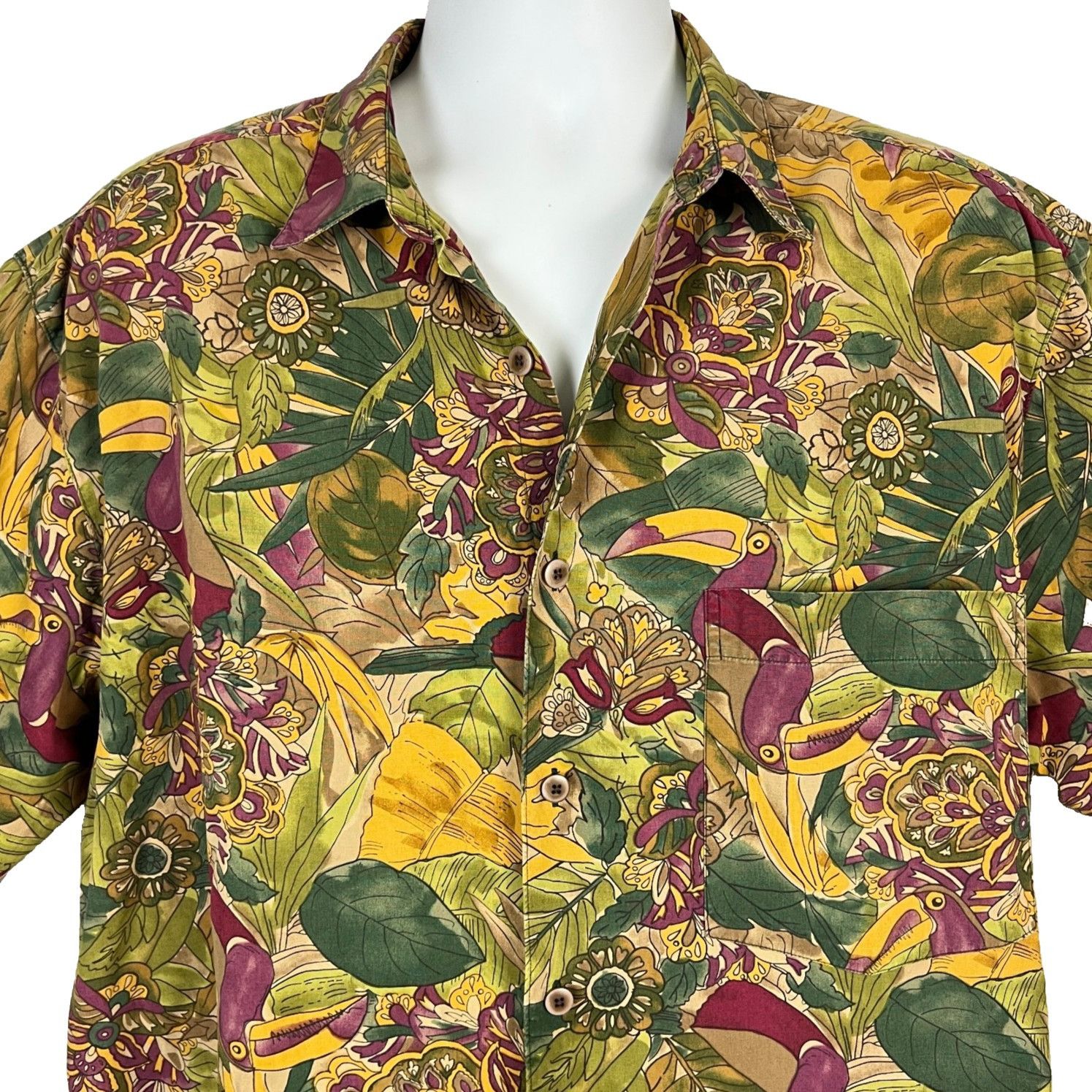 Banana Republic Banana Republic Safari Travel Co Mens Vtg Button Shirt size Size US L / EU 52-54 / 3 - 2 Thumbnail