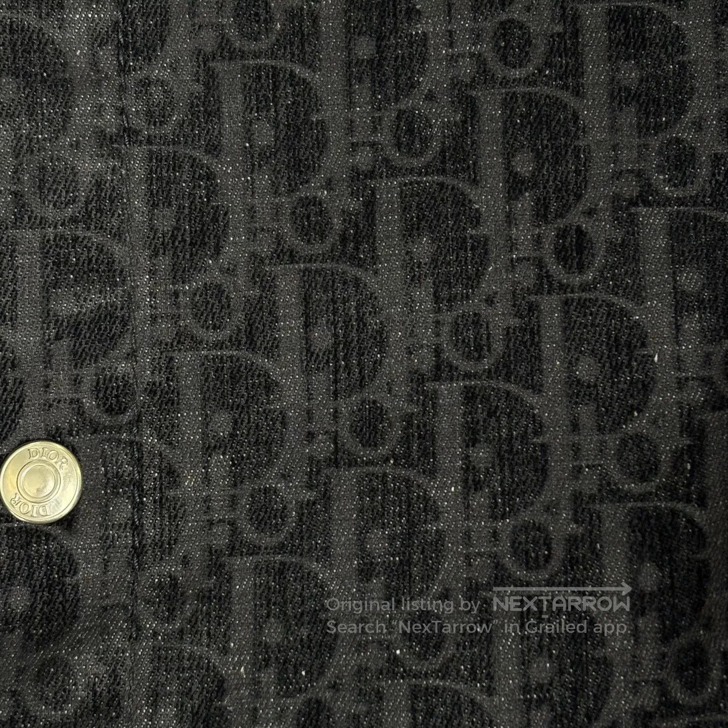 Dior Dior Monogram Flocked Shirt Jacket. Size US M / EU 48-50 / 2 - 7 Thumbnail
