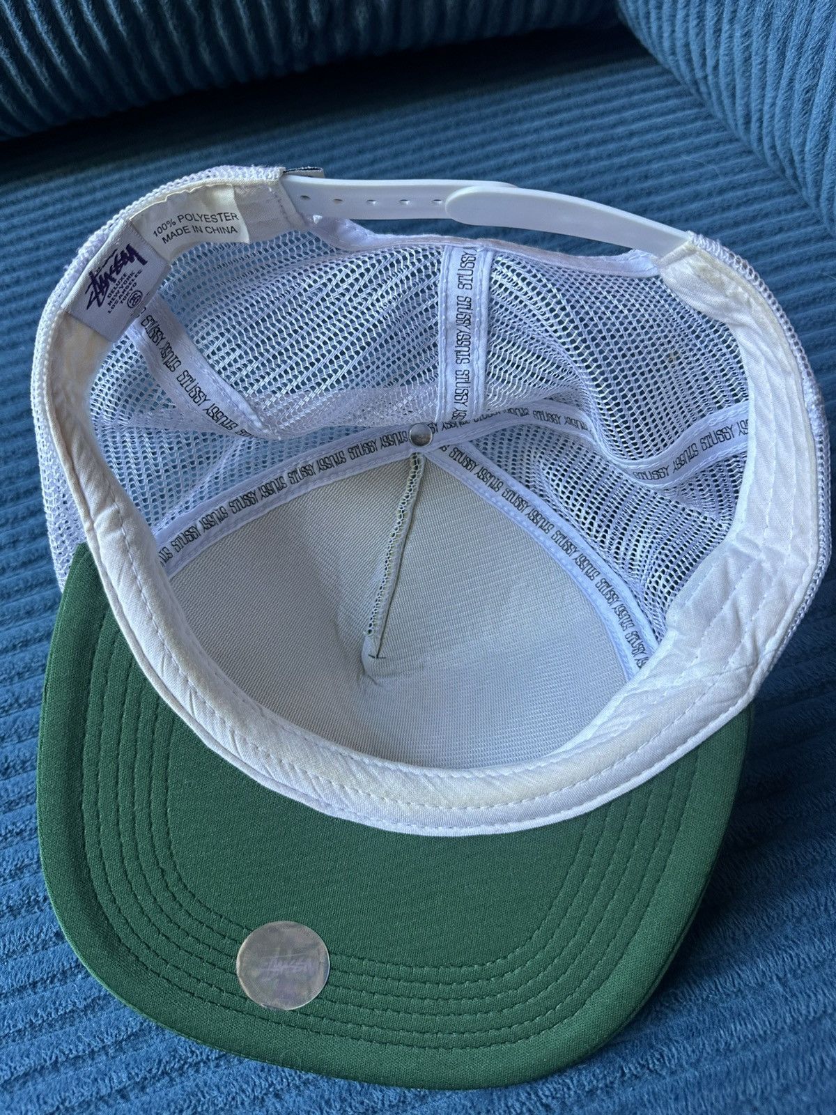 Stussy Stussy Rare Greensleeves Trucker Hat - Snapback Size ONE SIZE - 5 Thumbnail