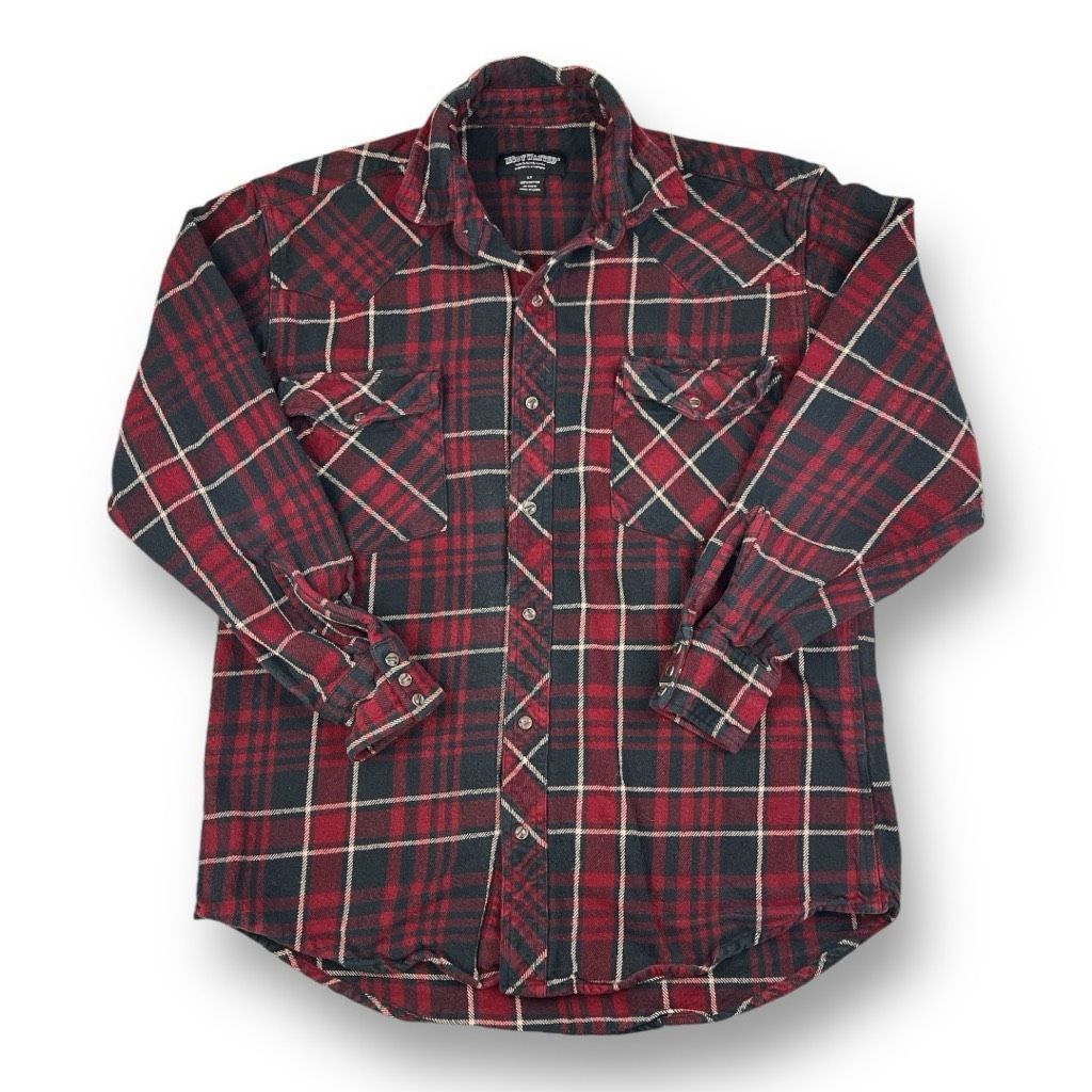 Other Most Wanted Snap Button Flannel Size Large Tall Size US L / EU 52-54 / 3 - 1 Thumbnail