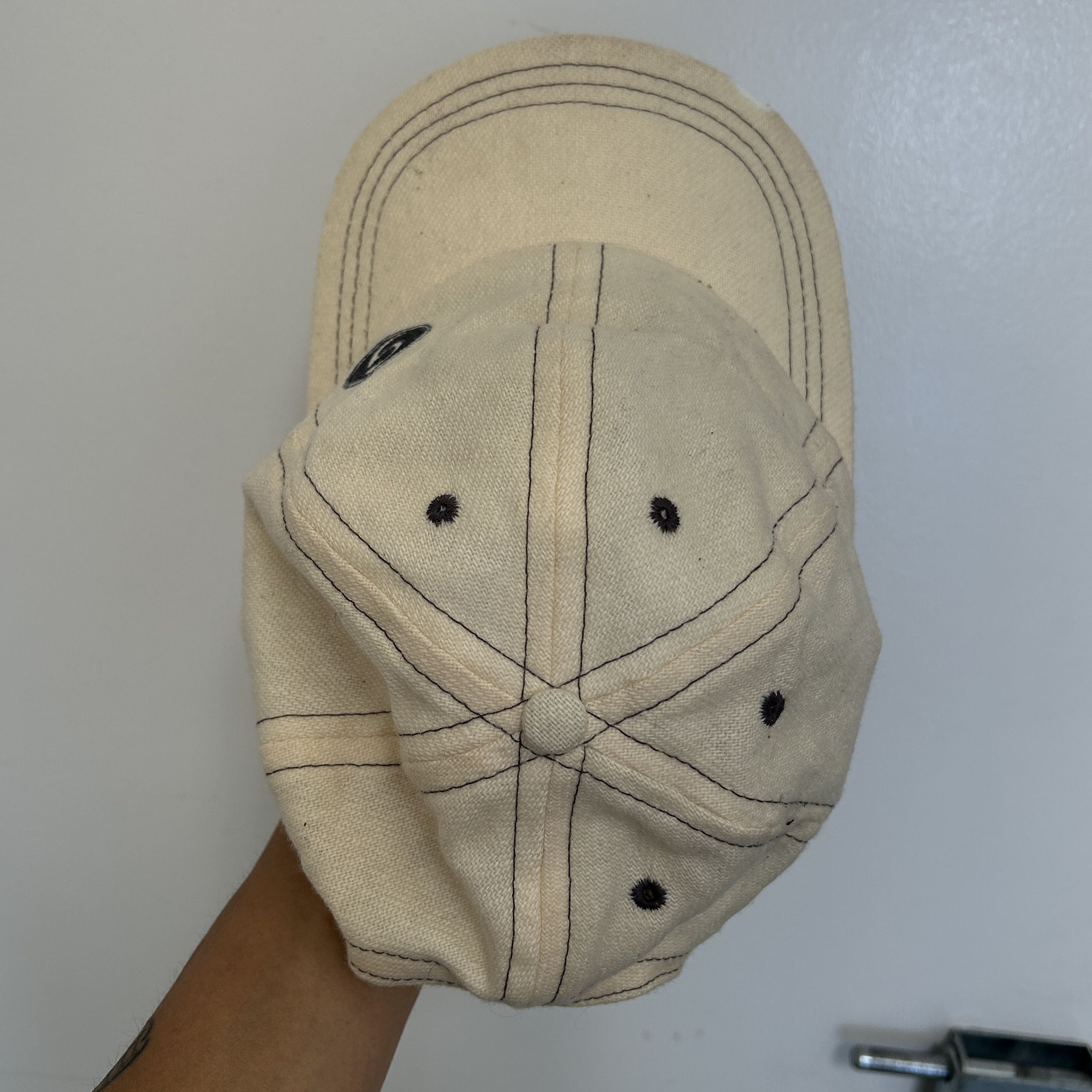 Vintage Vintage GAP Wool Baseball Cap Made in USA Size ONE SIZE - 6 Thumbnail