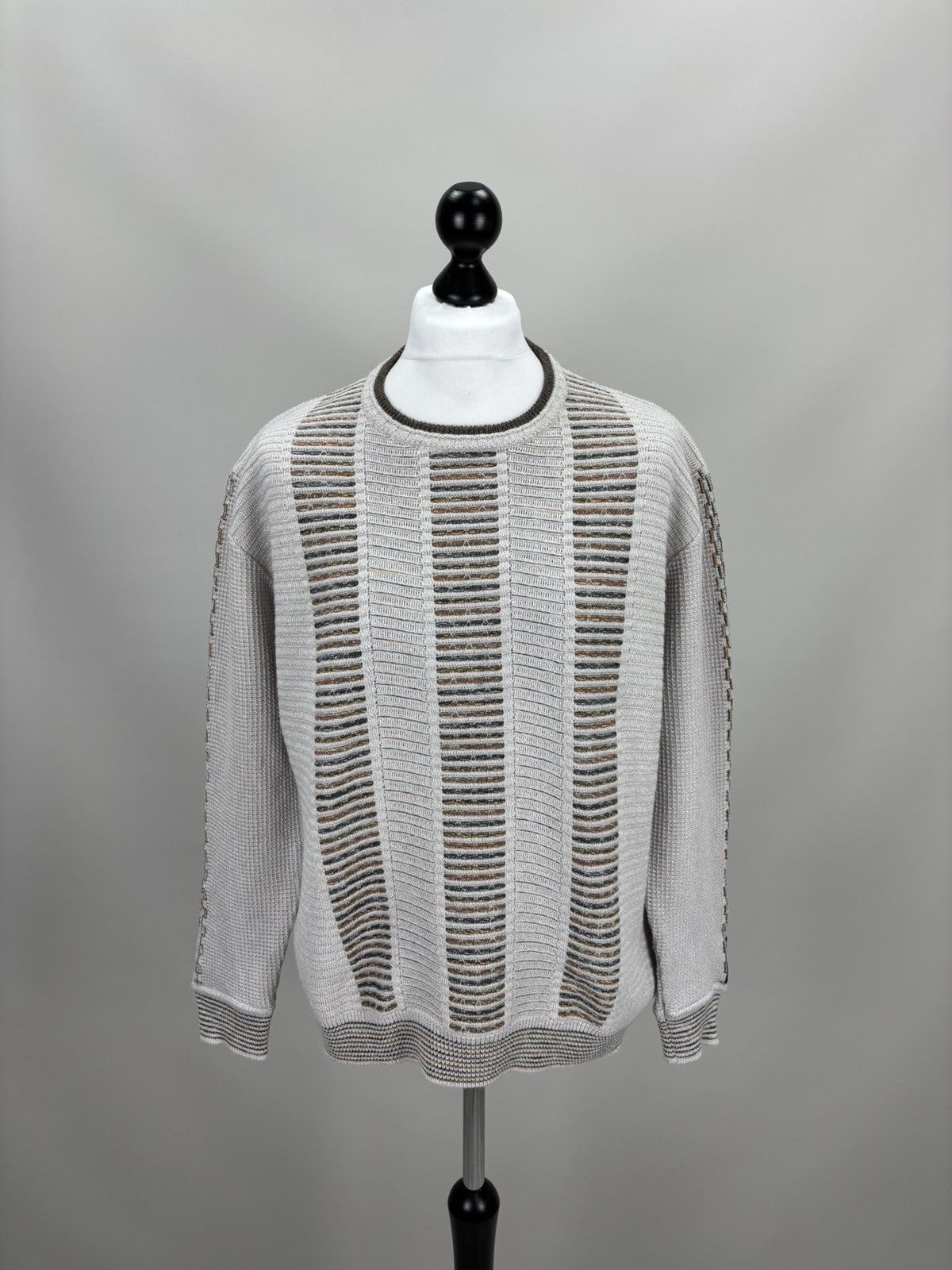 Carlo Colucci Mens sweater Carlo Colucci Size XXL/XXXL Color Gray Size US XXL / EU 58 / 5 - 1 Thumbnail