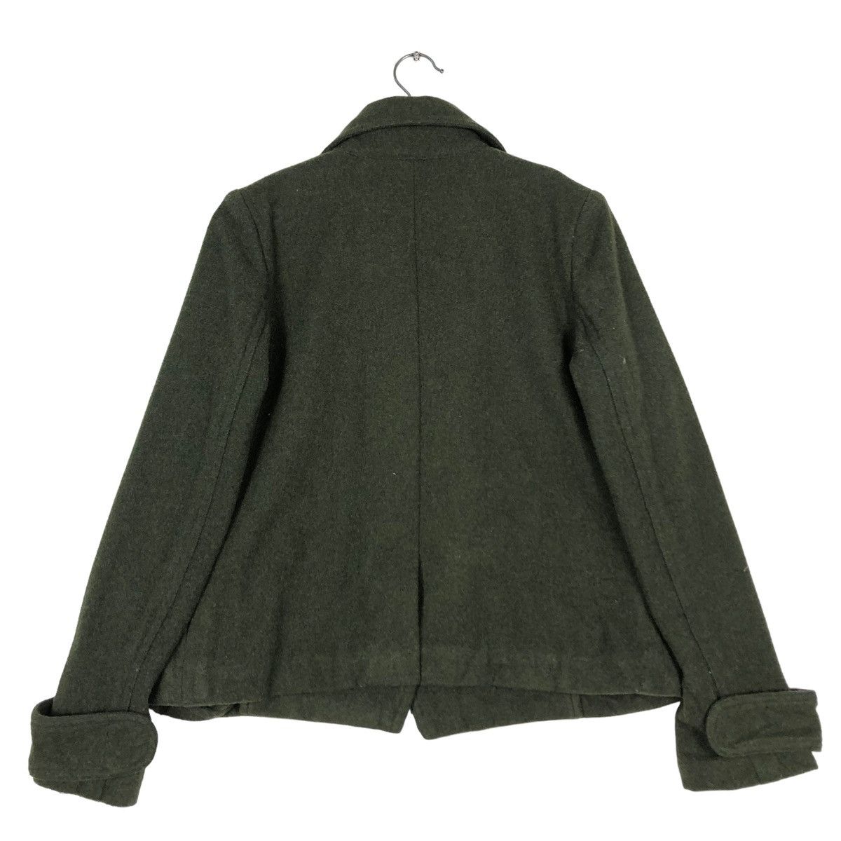 Japanese Brand 🔥CROPPED WOOL BIKER JACKET MIFREL JAPAN ISSEY MIYAKE Size US M / EU 48-50 / 2 - 8 Thumbnail