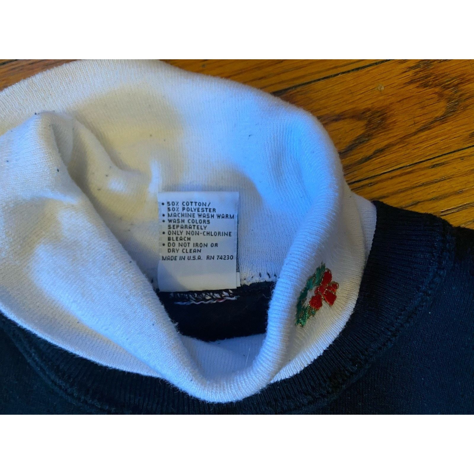 Vintage VTG Joy Sweatshirt Turtleneck Collar Pullover Women’s XL Size XL / US 12-14 / IT 48-50 - 4 Thumbnail
