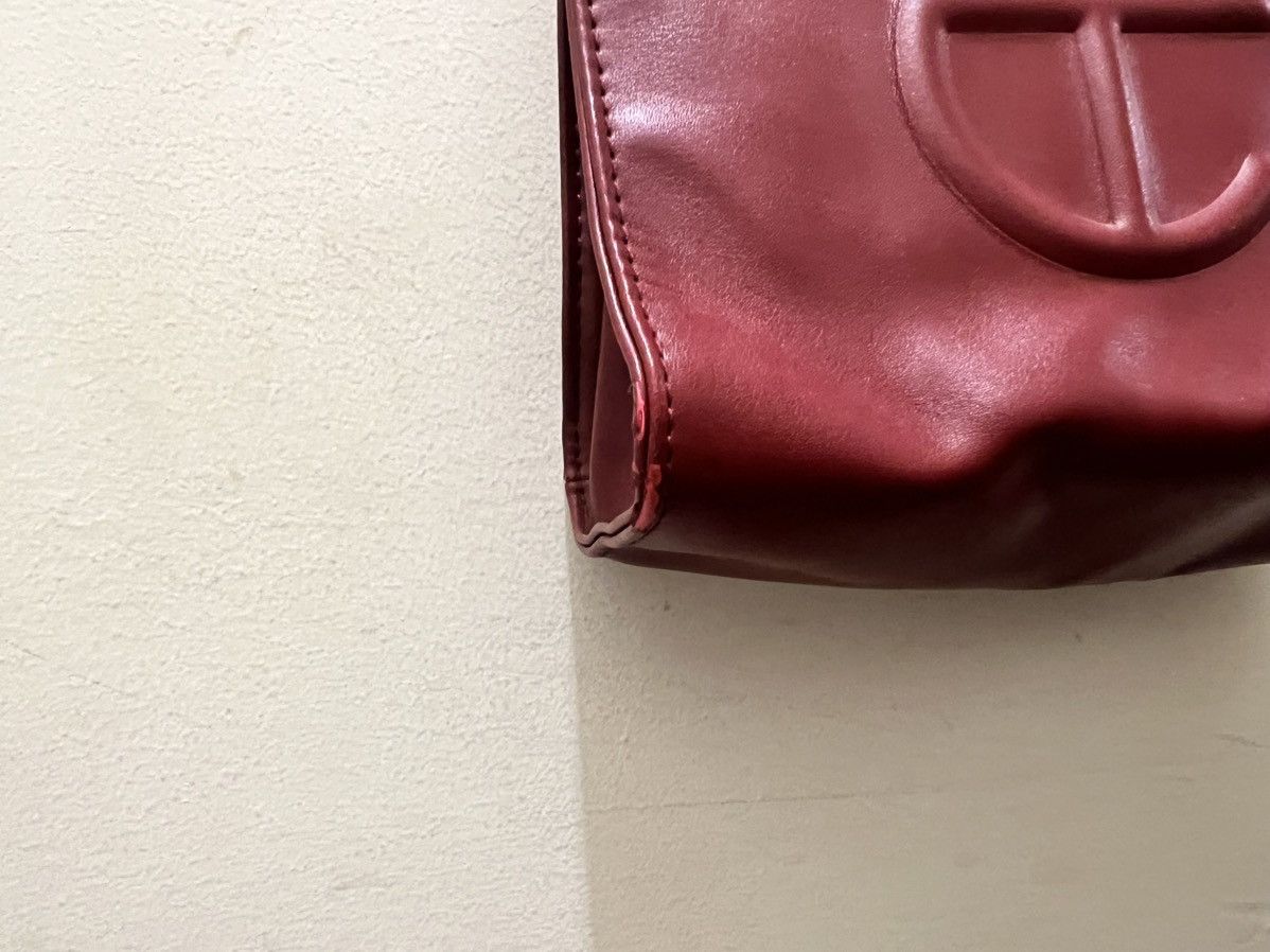 Telfar Telfar bag, small in oxblood Size ONE SIZE - 4 Thumbnail