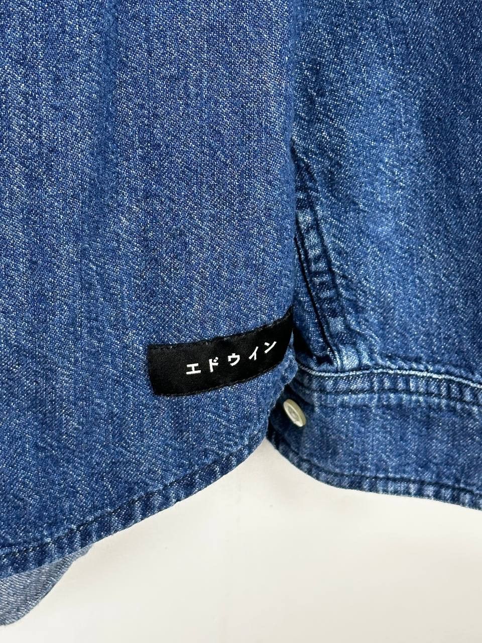 Edwin × Japanese Brand Edwin Indigo Denim Shirt Japanese Brand Size M Size US M / EU 48-50 / 2 - 5 Thumbnail