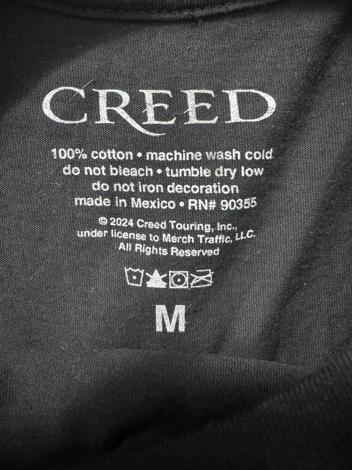 Band Tees Creed 2024 merch Tshirt Size US M / EU 48-50 / 2 - 5 Thumbnail