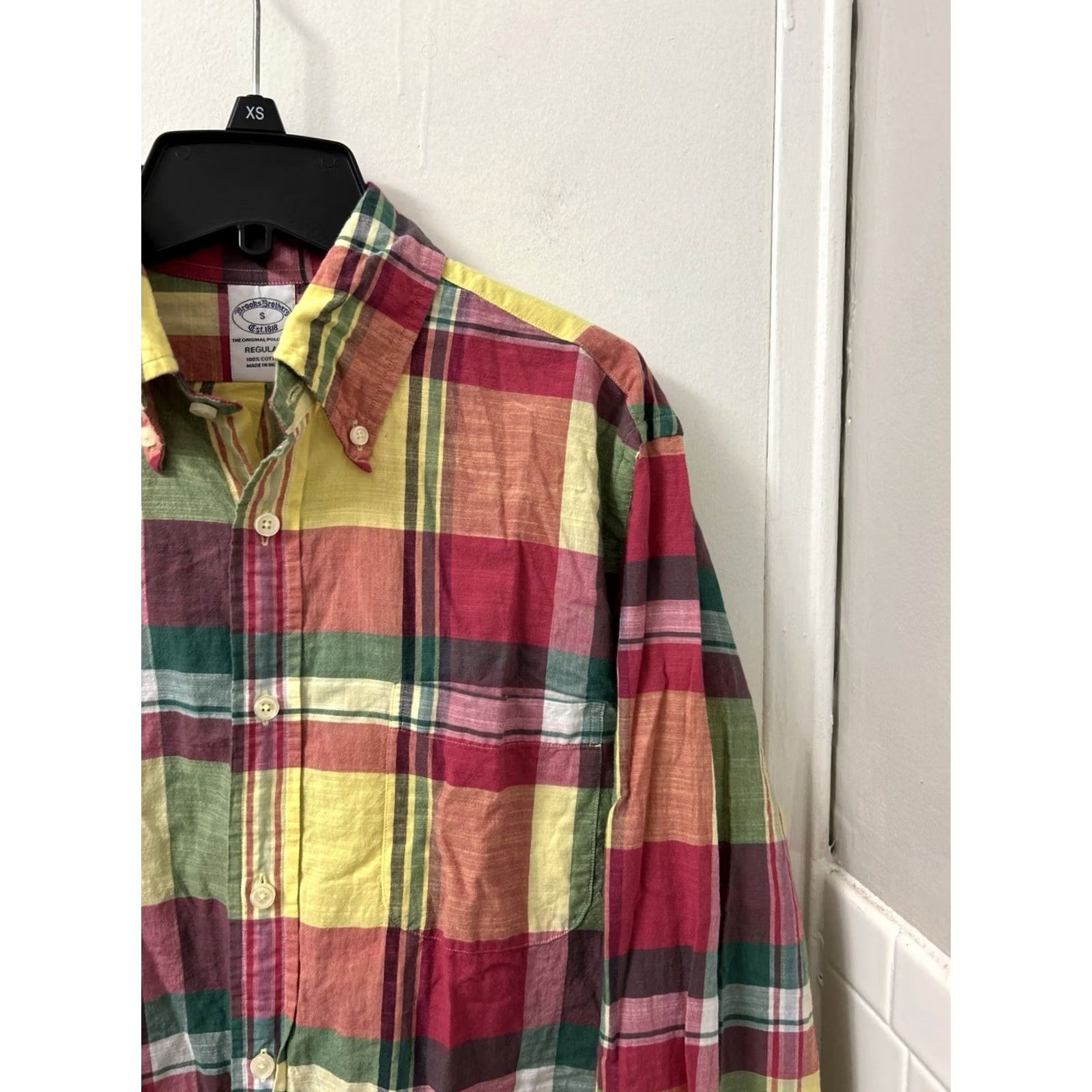 Brooks Brothers Brooks Brothers Original Polo Shirt Mens S Multicolor Pocket Button Down L/S Size US S / EU 44-46 / 1 - 6 Thumbnail
