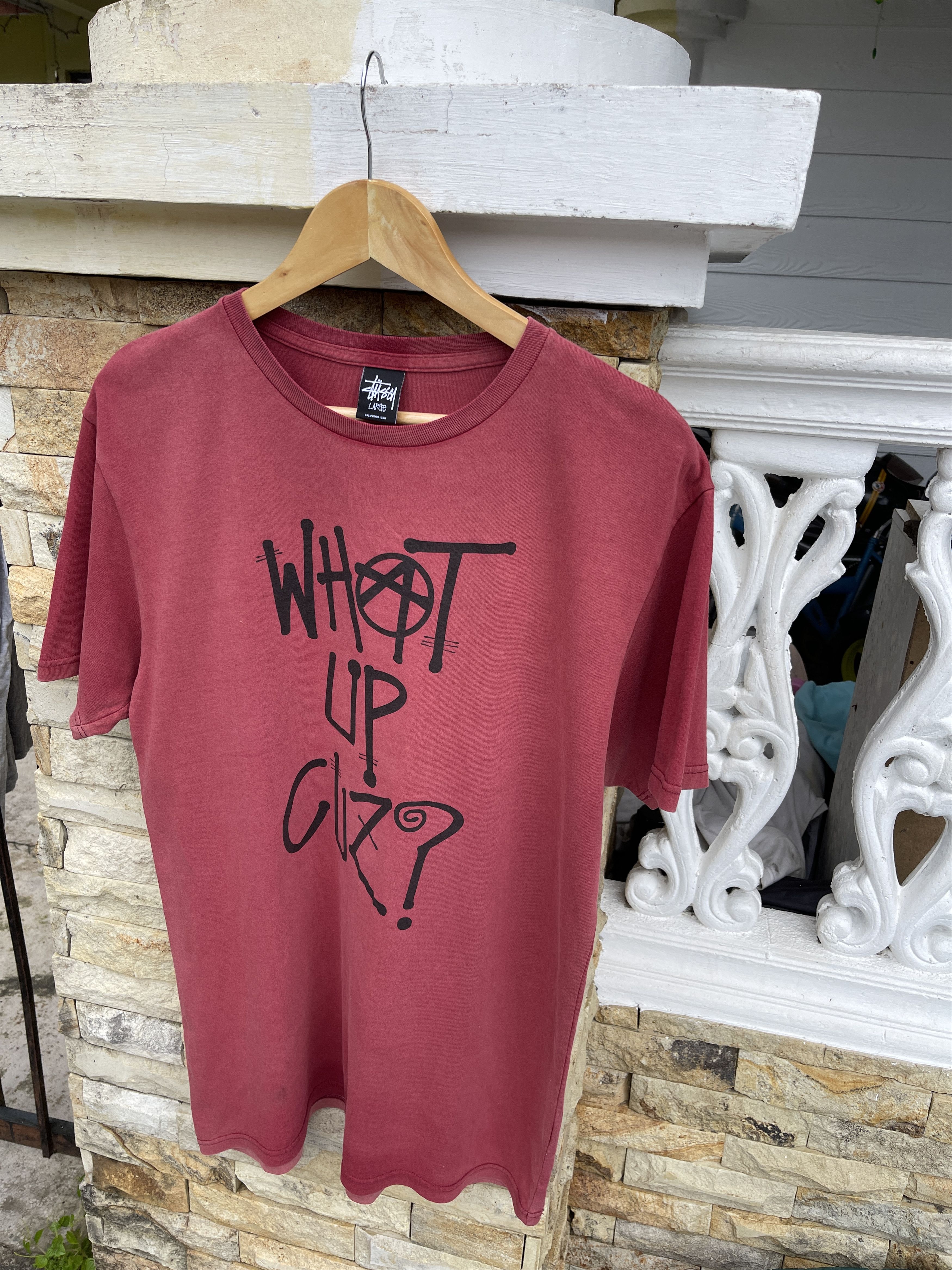 Stussy Rare🔥Vintage Stussy Sun Faded Thrashed Tee Size US M / EU 48-50 / 2 - 3 Thumbnail