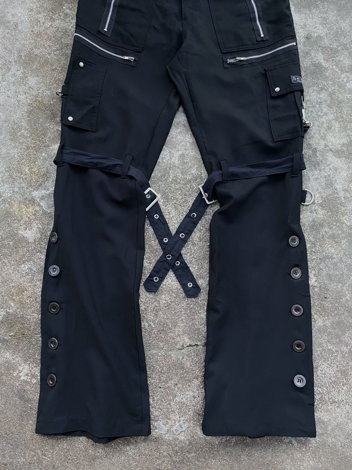 Seditionaries HELLOHELL CACOPHONY BONDAGE PUNK GOTHIC PANTS Size US 29 - 5 Thumbnail