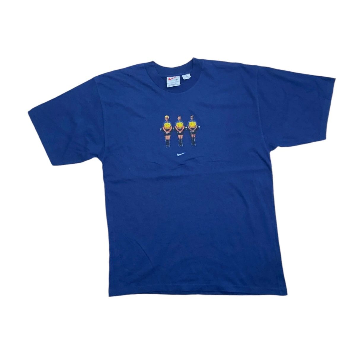 Nike Vintage Nike Foosball Boca Juniors Tshirts Size US L / EU 52-54 / 3 - 1 Thumbnail
