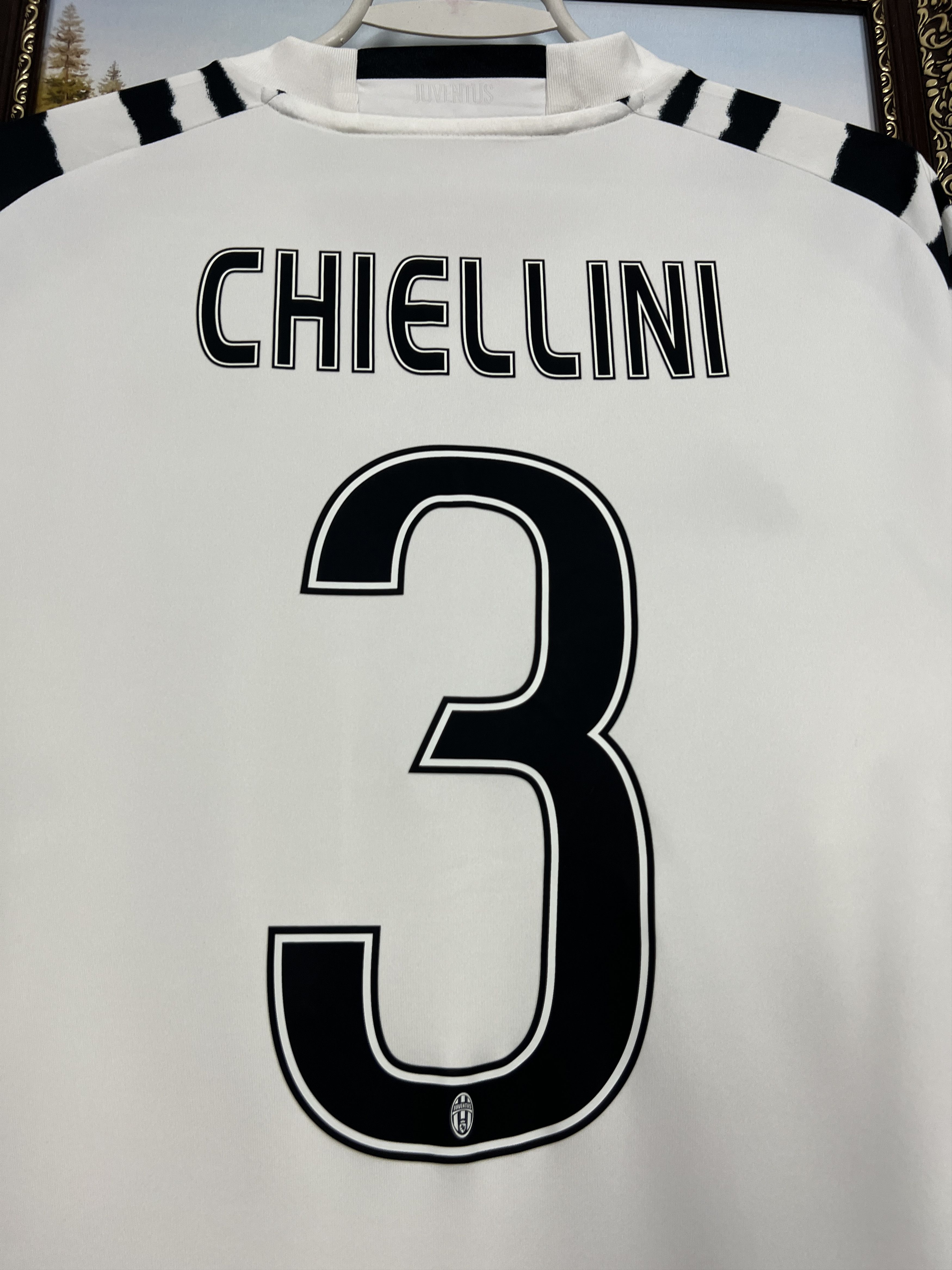 Adidas Juventus 2016 Third Football Shirt #3 Chiellini Adidas Size US L / EU 52-54 / 3 - 15 Thumbnail